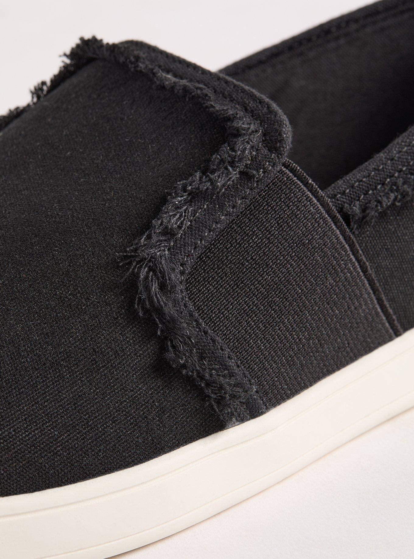 Frayed Slip On Sneaker (WW