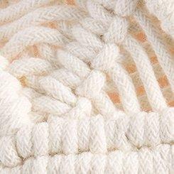 Macrame Espadrille Wedge (WW), IVORY, swatch
