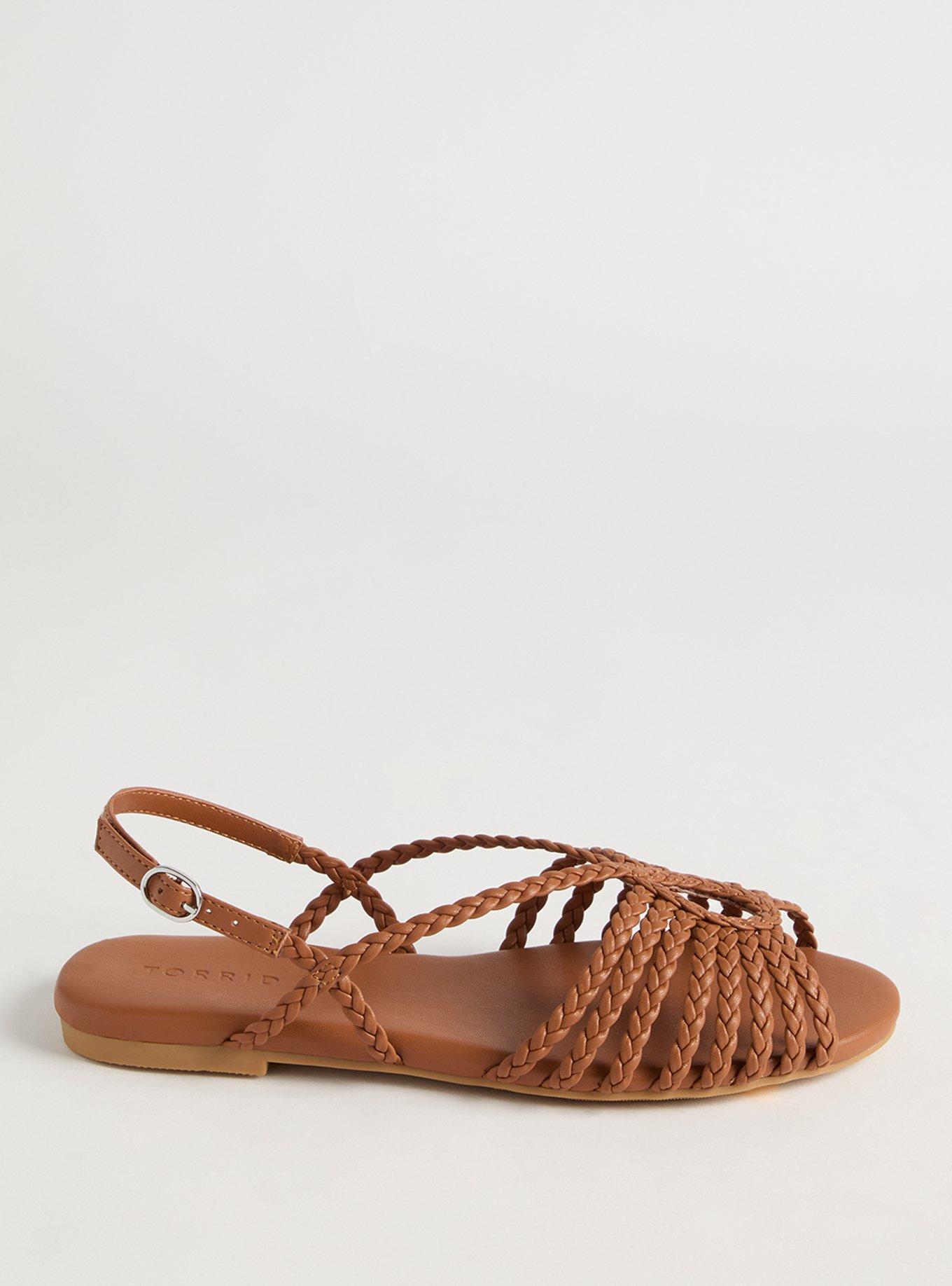 Strappy Braided Sandal