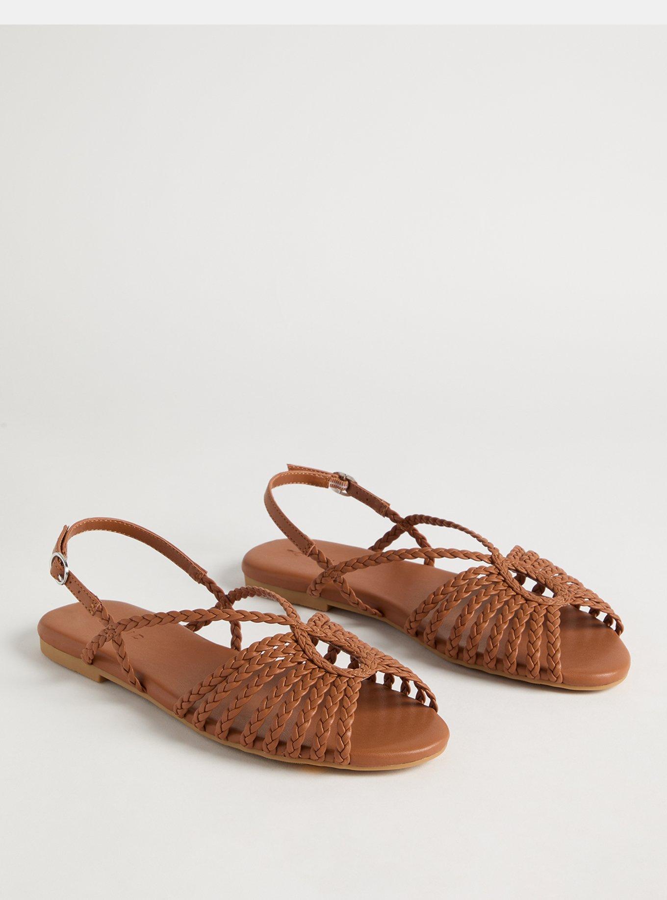 Strappy Braided Sandal