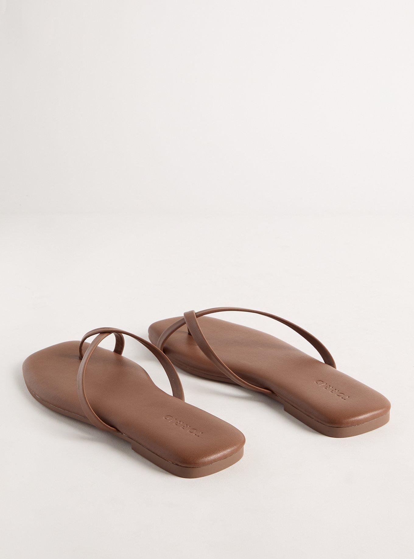 Square Toe Loop Flip Flop (WW)