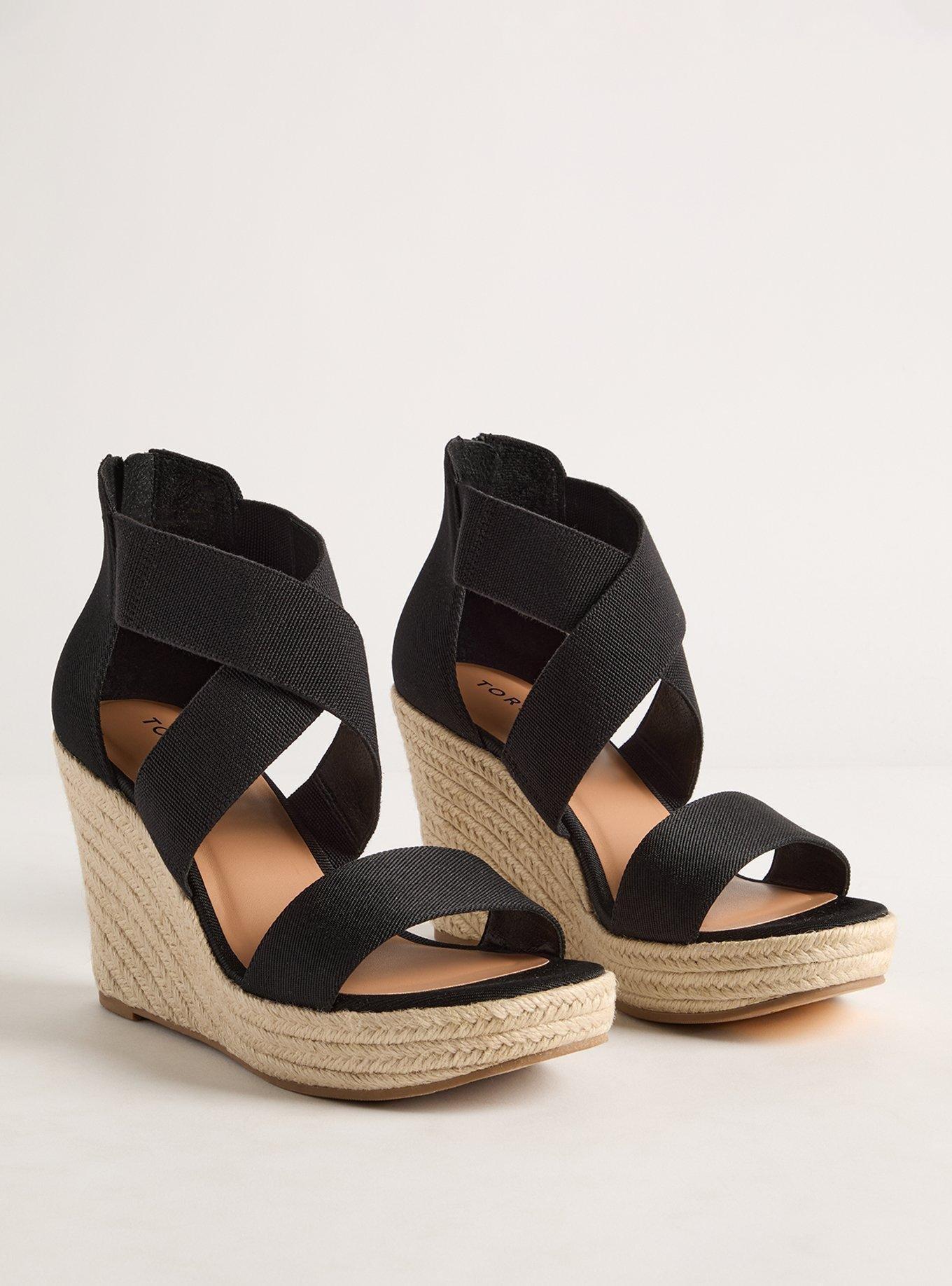 Torrid black wedges fashion