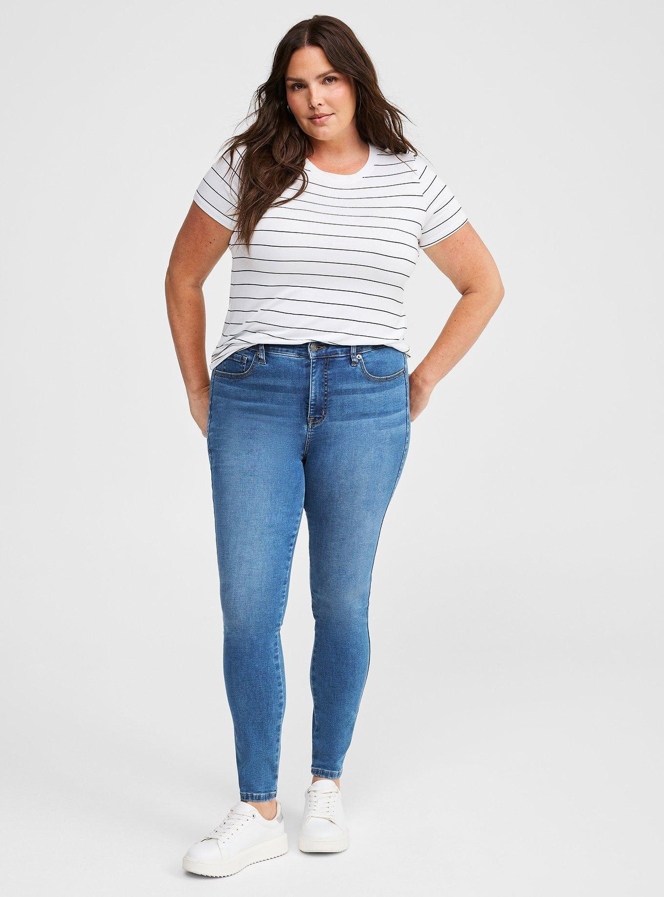 Trio High-Rise Skinny Jean, CALIENTE, hi-res