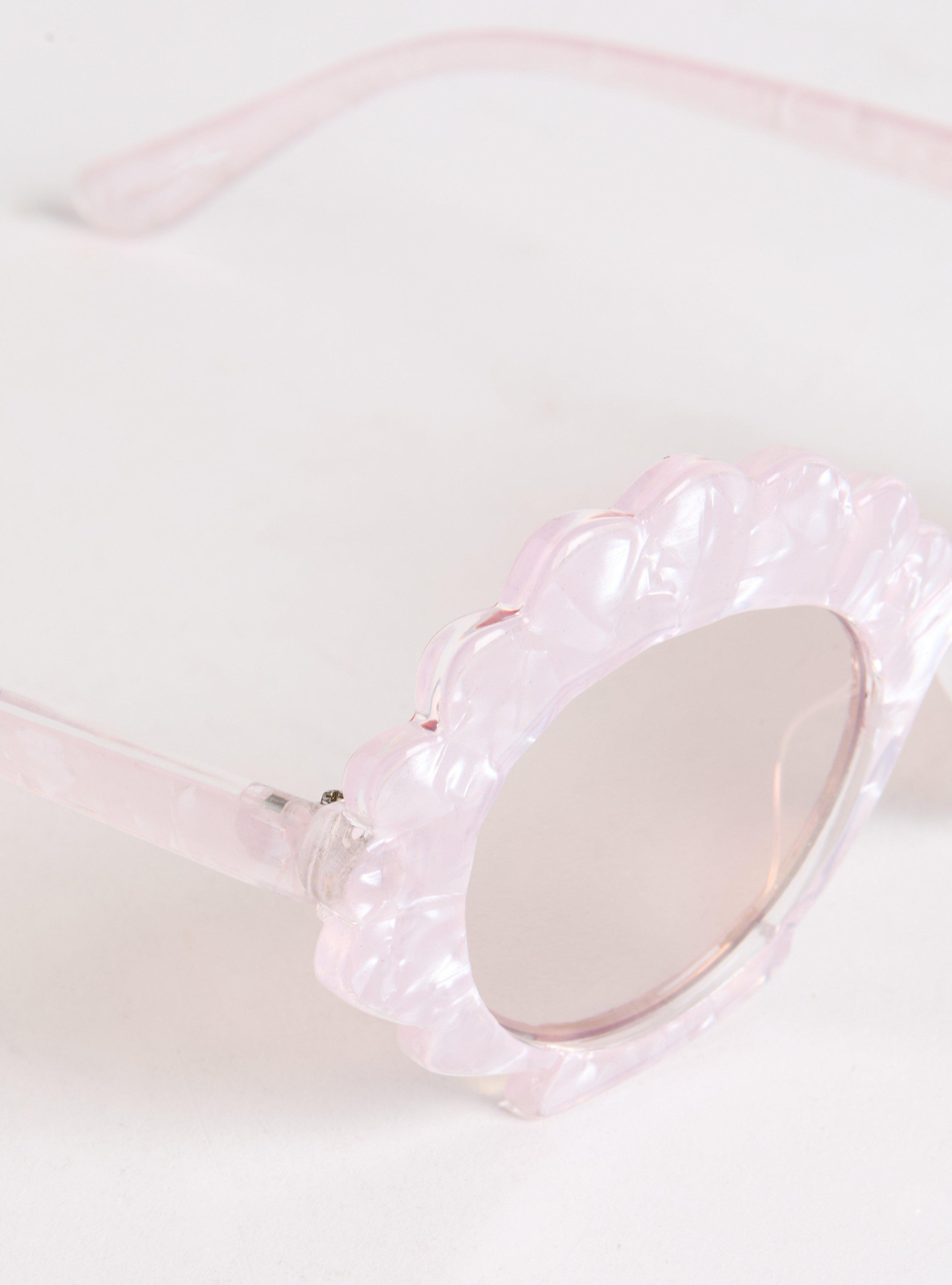 Summer Shell Reflective Lens Sunglasses