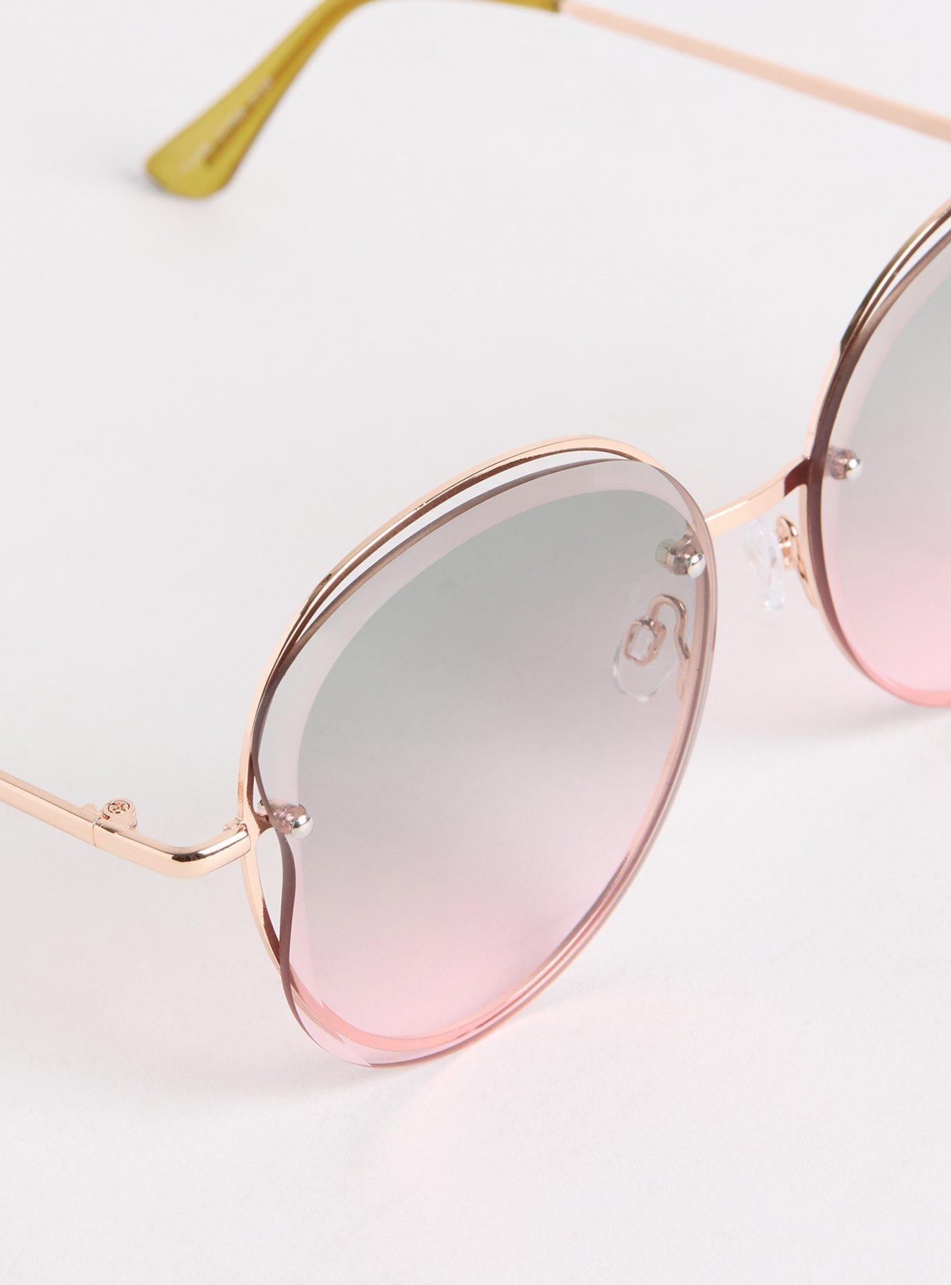 Butterfly Ombre Lens Sunglasses