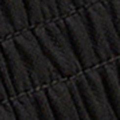 Flowy Mesh Cover-Up Short, DEEP BLACK, swatch