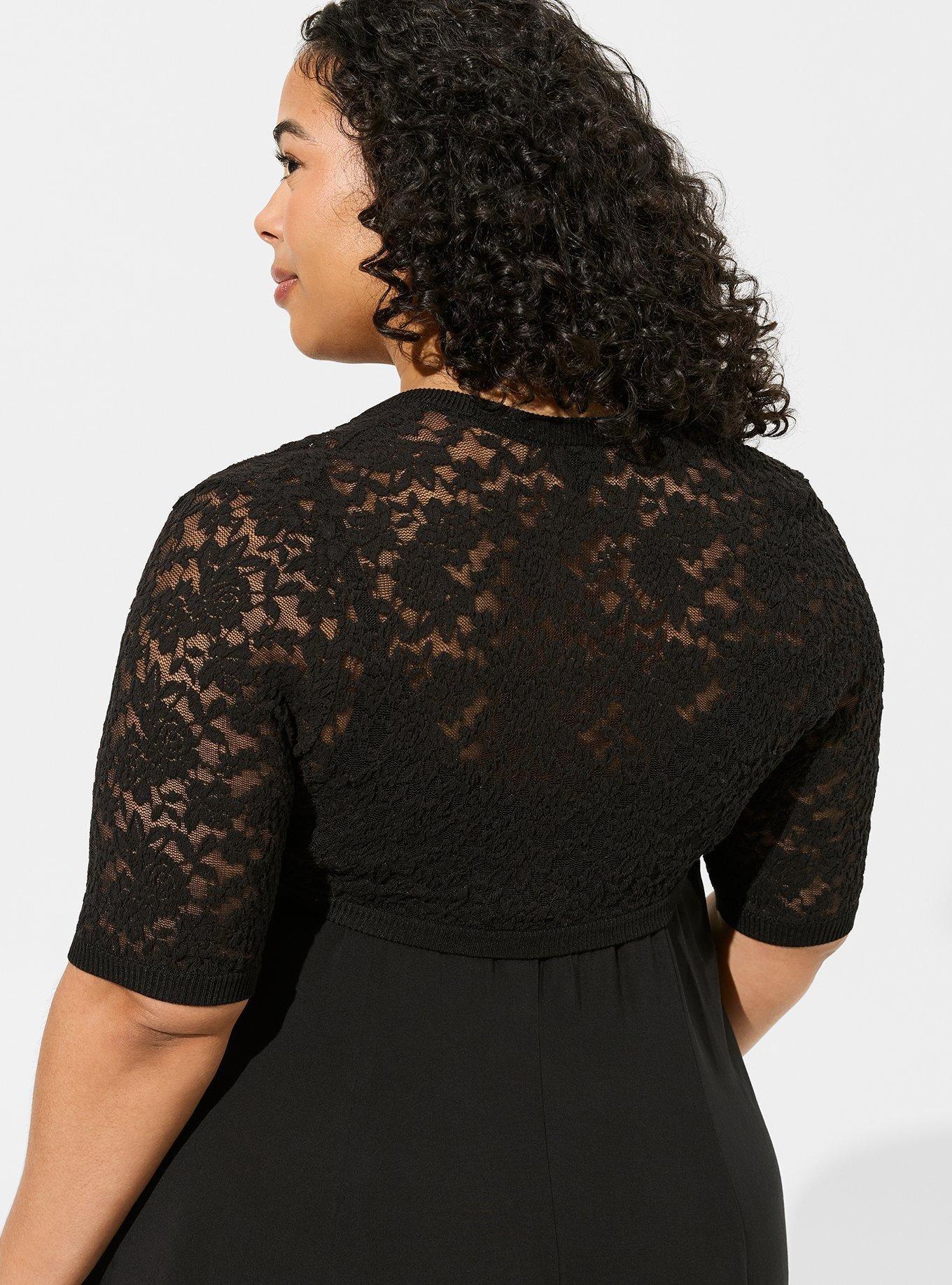 Plus Size Lace Bolero Shrug Torrid