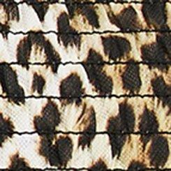 Mesh Smocked Swim Maxi Cover-Up, JORDYN LEOPARD TAN, swatch