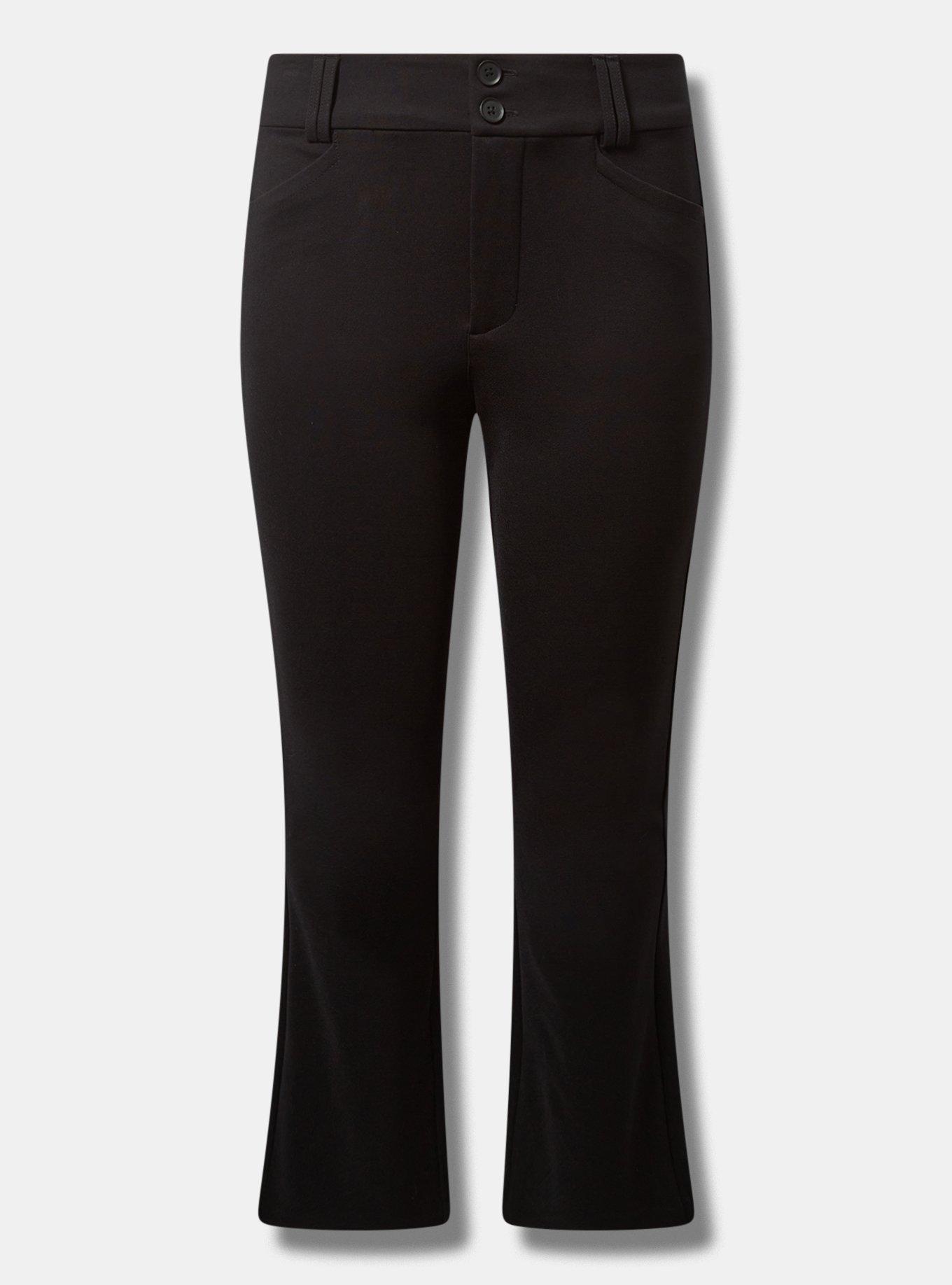 Studio Luxe Ponte High Rise Trouser Slim Boot