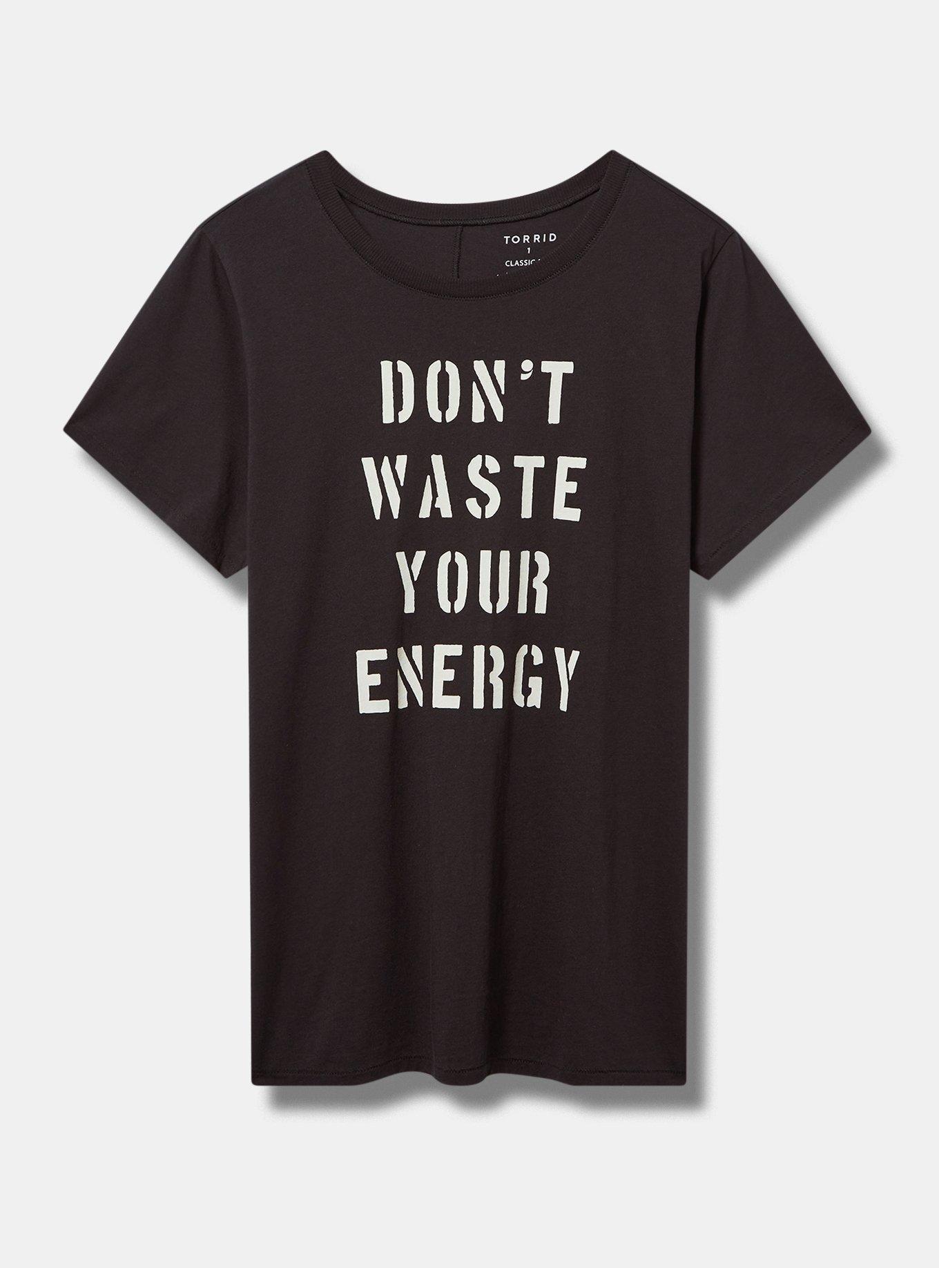 Waste Energy Classic Fit Heritage Jersey Crew Tee