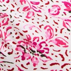 Plus Size Georgette Ruffle Detail Top, PRETTY JACOBIEN DITSY WHISPER WHITE, swatch