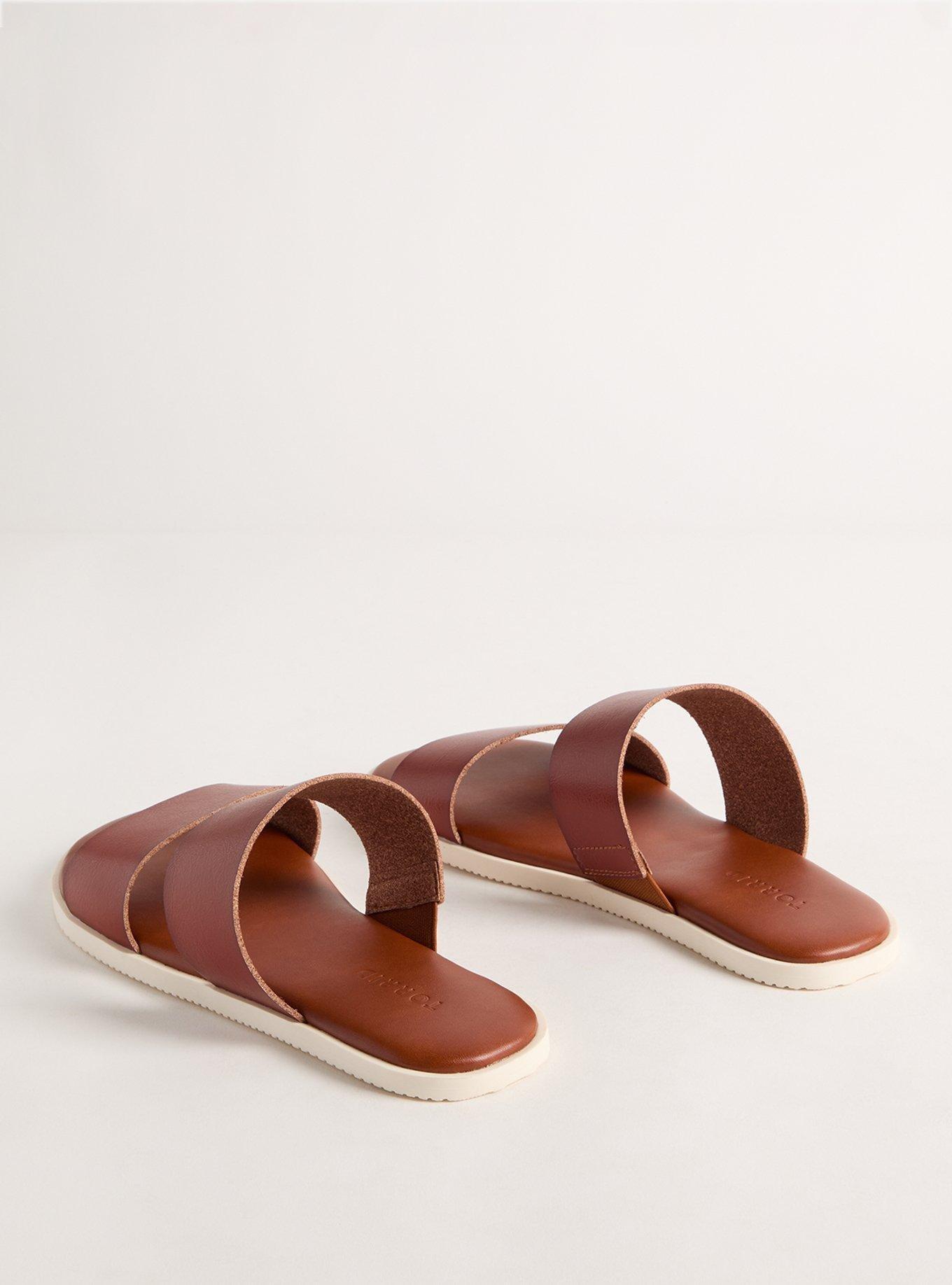 Double Band Footbed Slide (WW