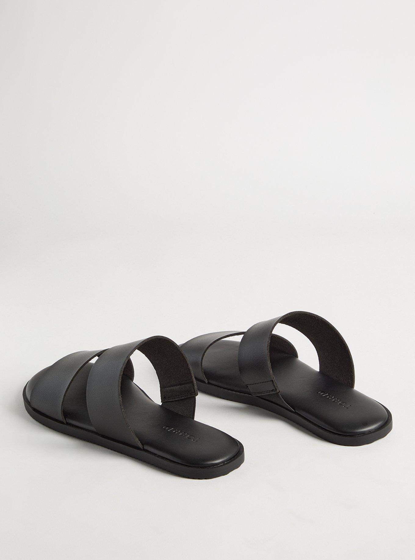 Double Band Footbed Slide (WW)
