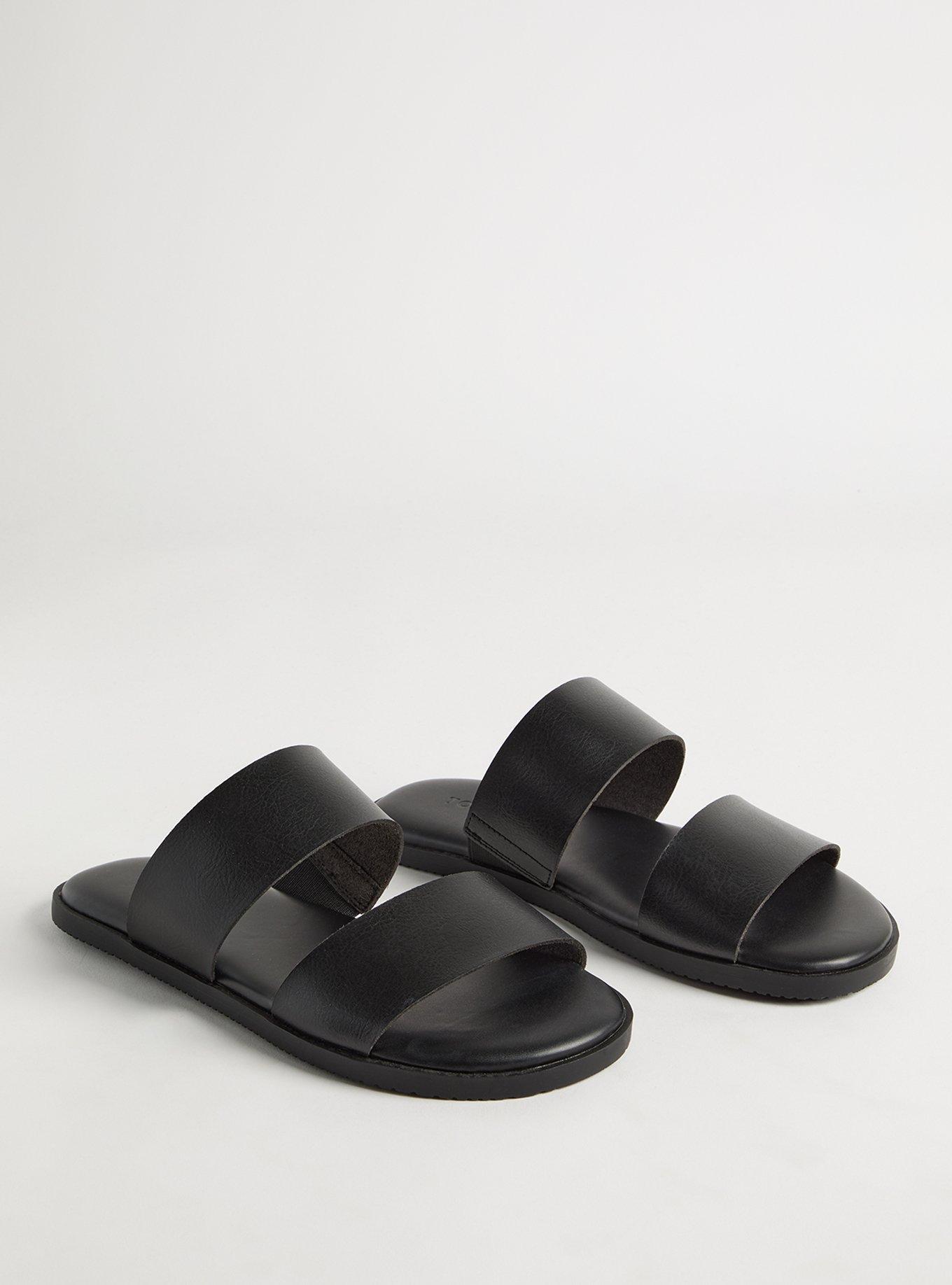 Double Band Footbed Slide (WW)