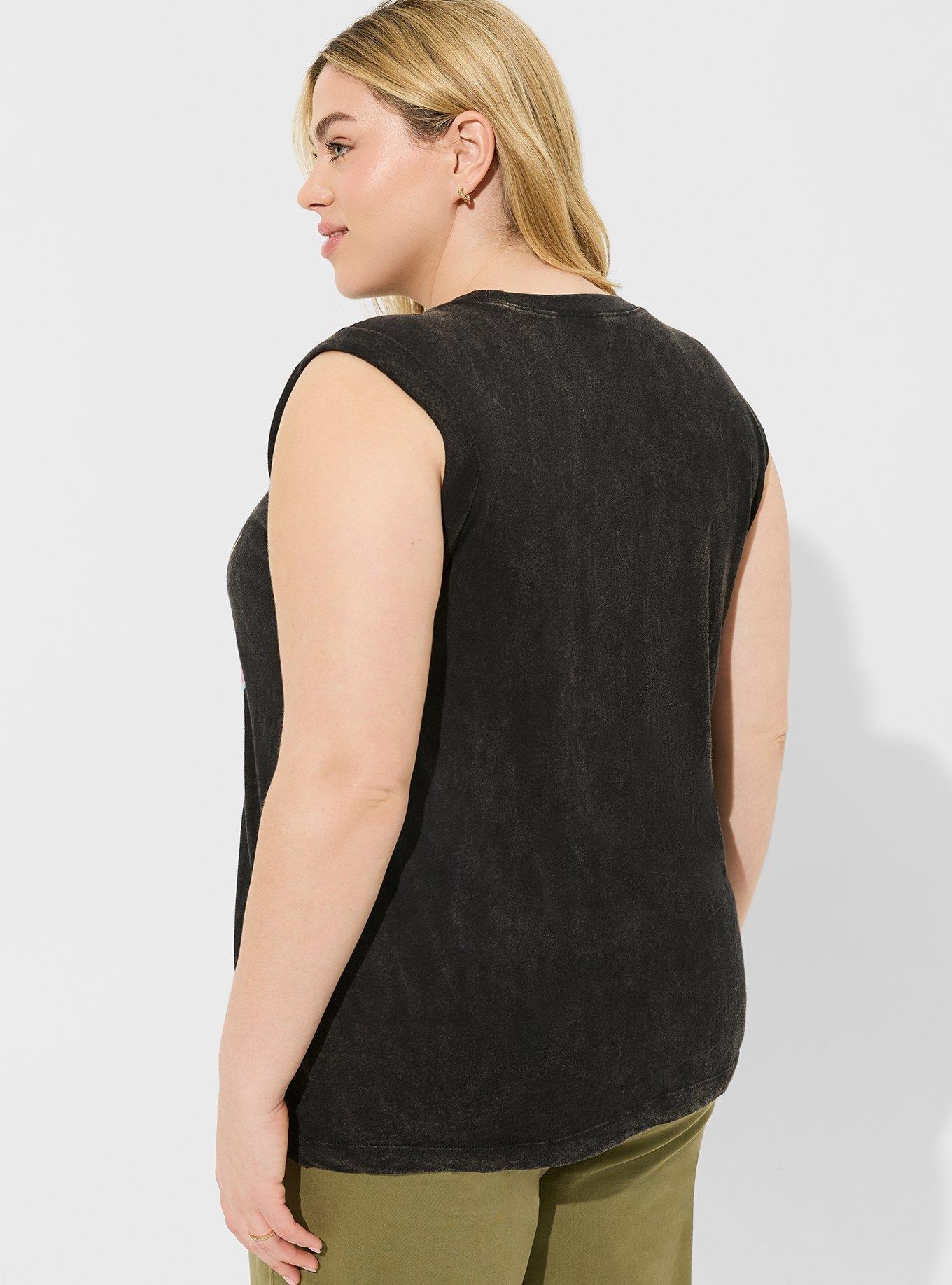 Newport Relaxed Fit Heritage Slub Roll Sleeve Tank