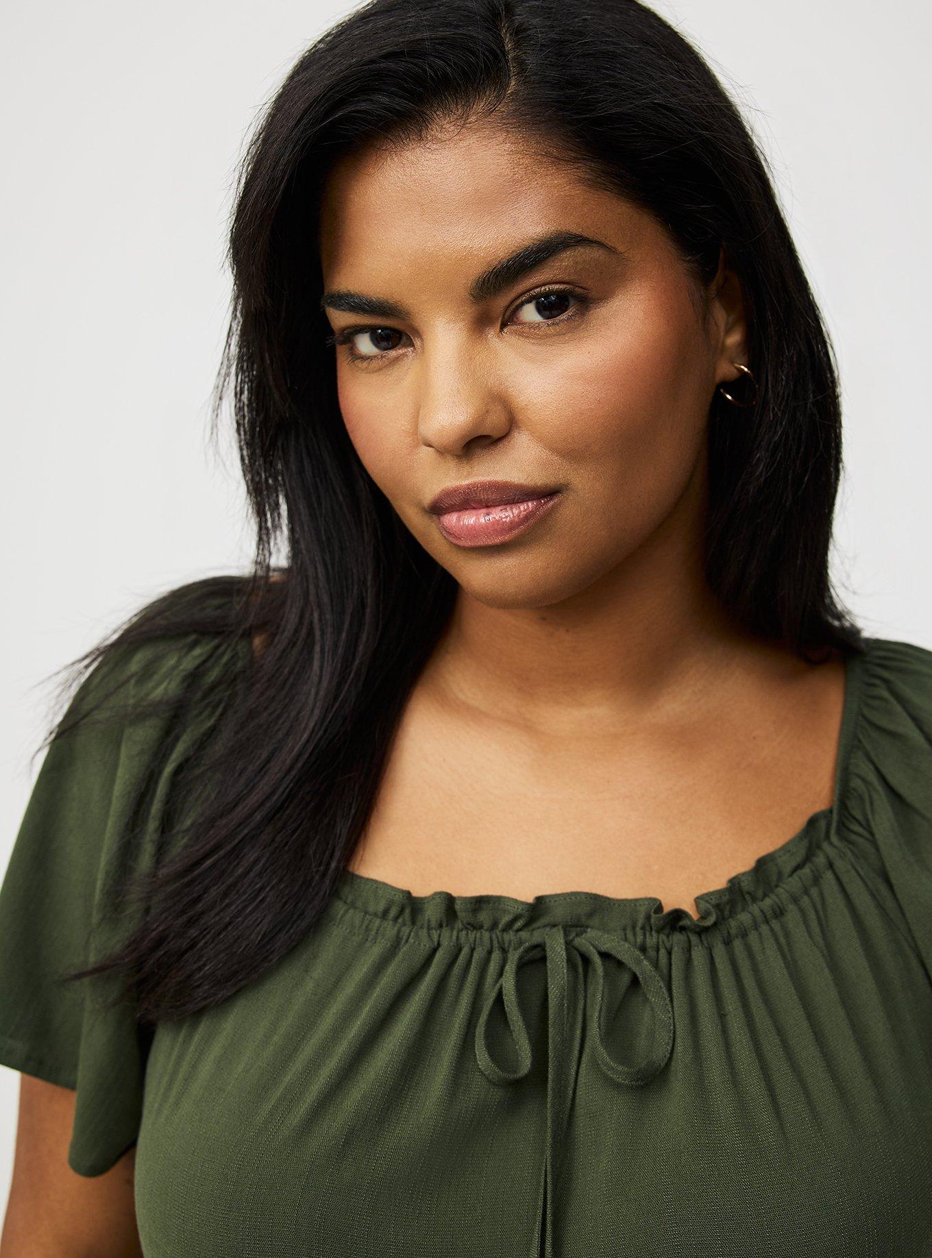 Flutter Sleeve Blouse