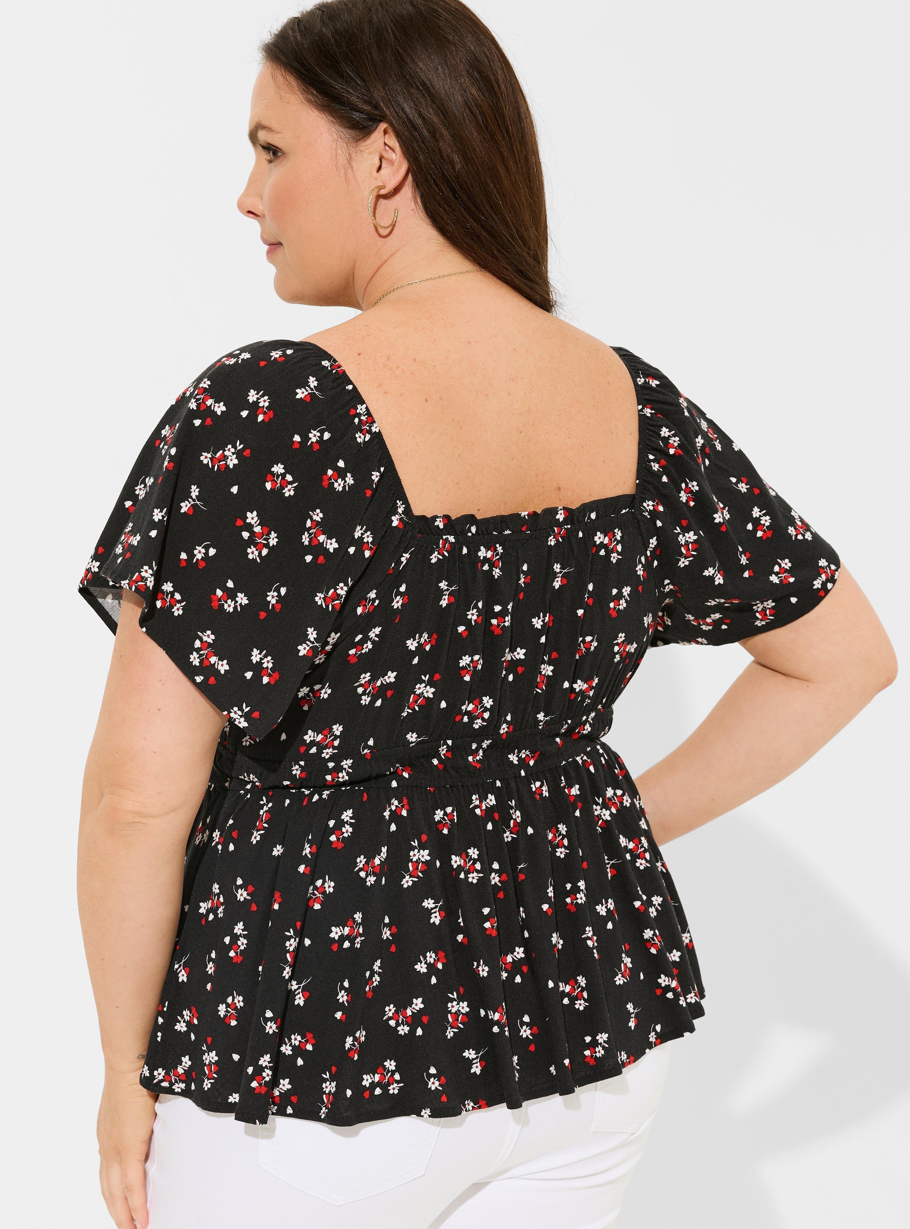 Flutter Sleeve Blouse