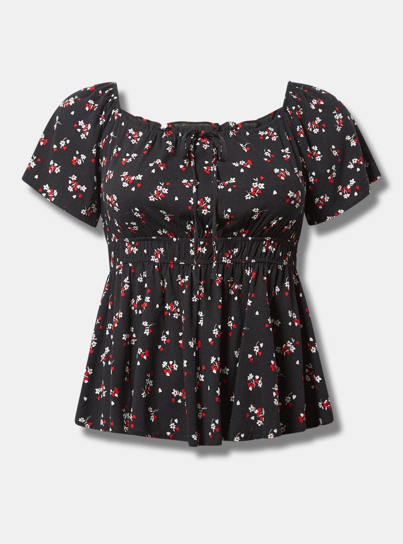 Flutter Sleeve Blouse