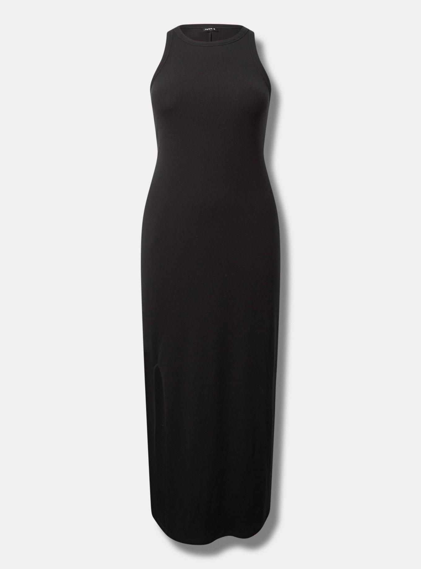 Maxi Rib Bodycon Slip Dress