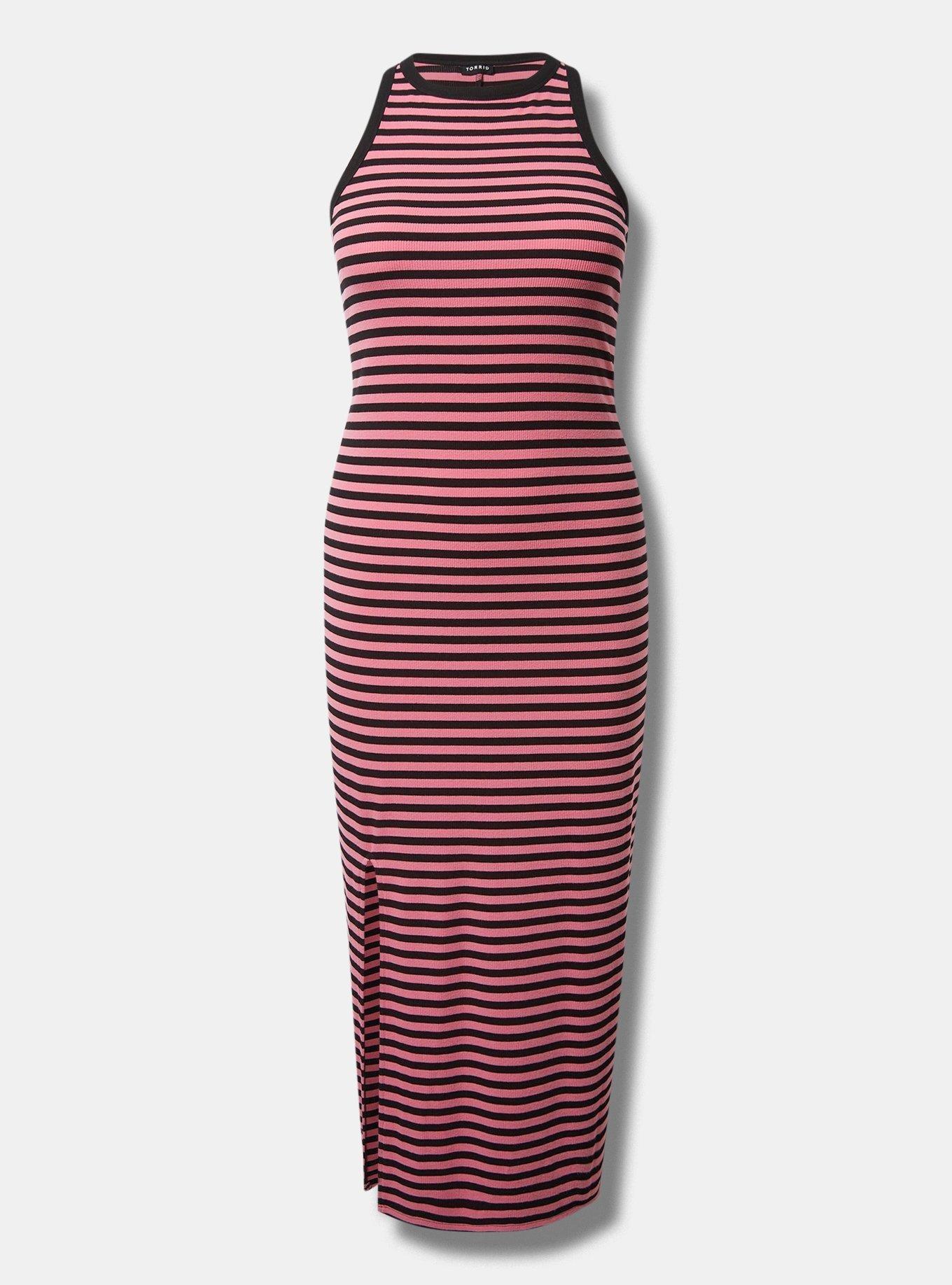 Plus Size - Maxi Rib Bodycon Slip Dress - Torrid