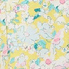 Mini Challis Tiered Tank Dress, DANCING DAISIES FLORAL DANDELION, swatch