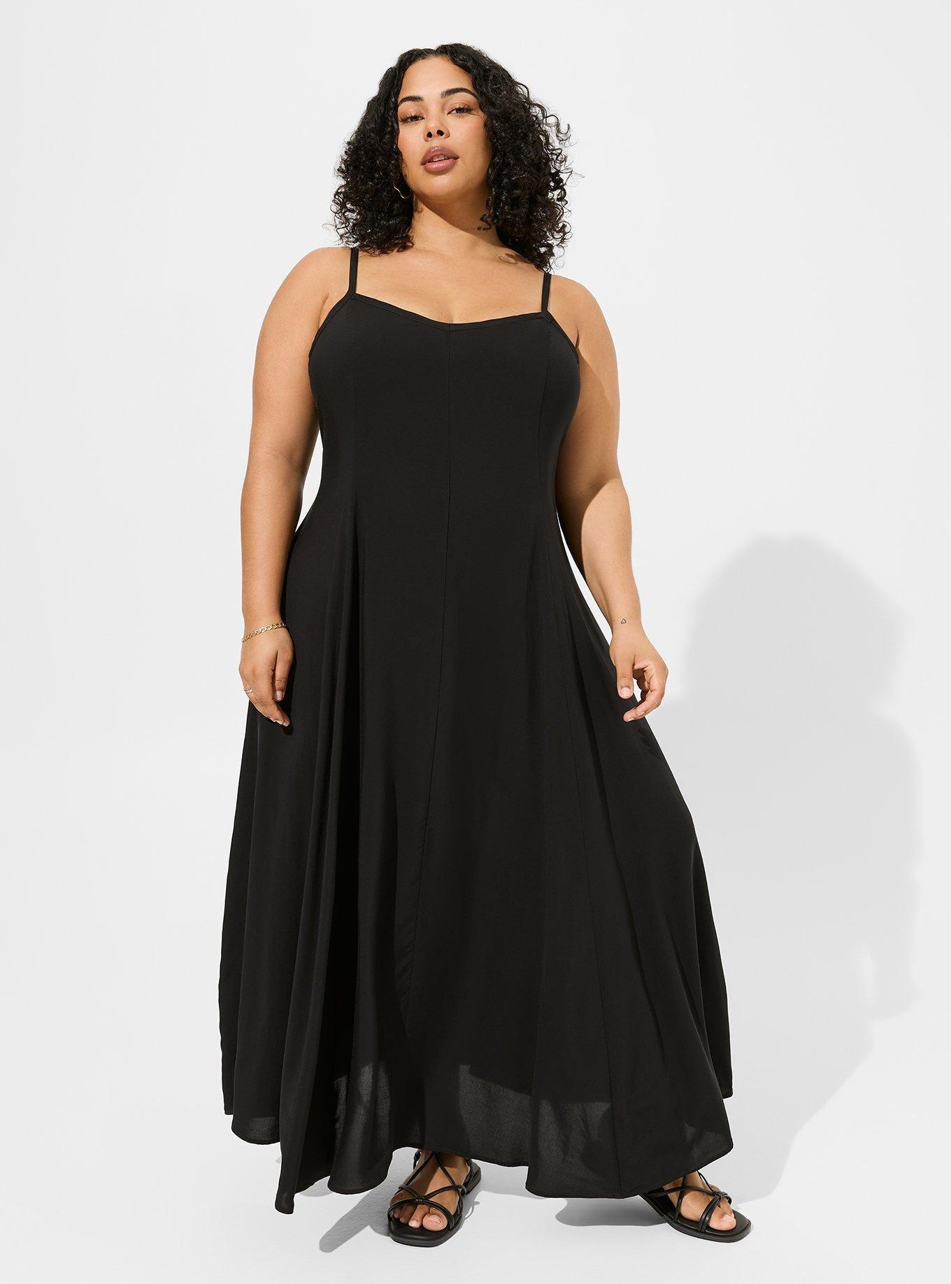 Maxi Challis Trapeze Dress