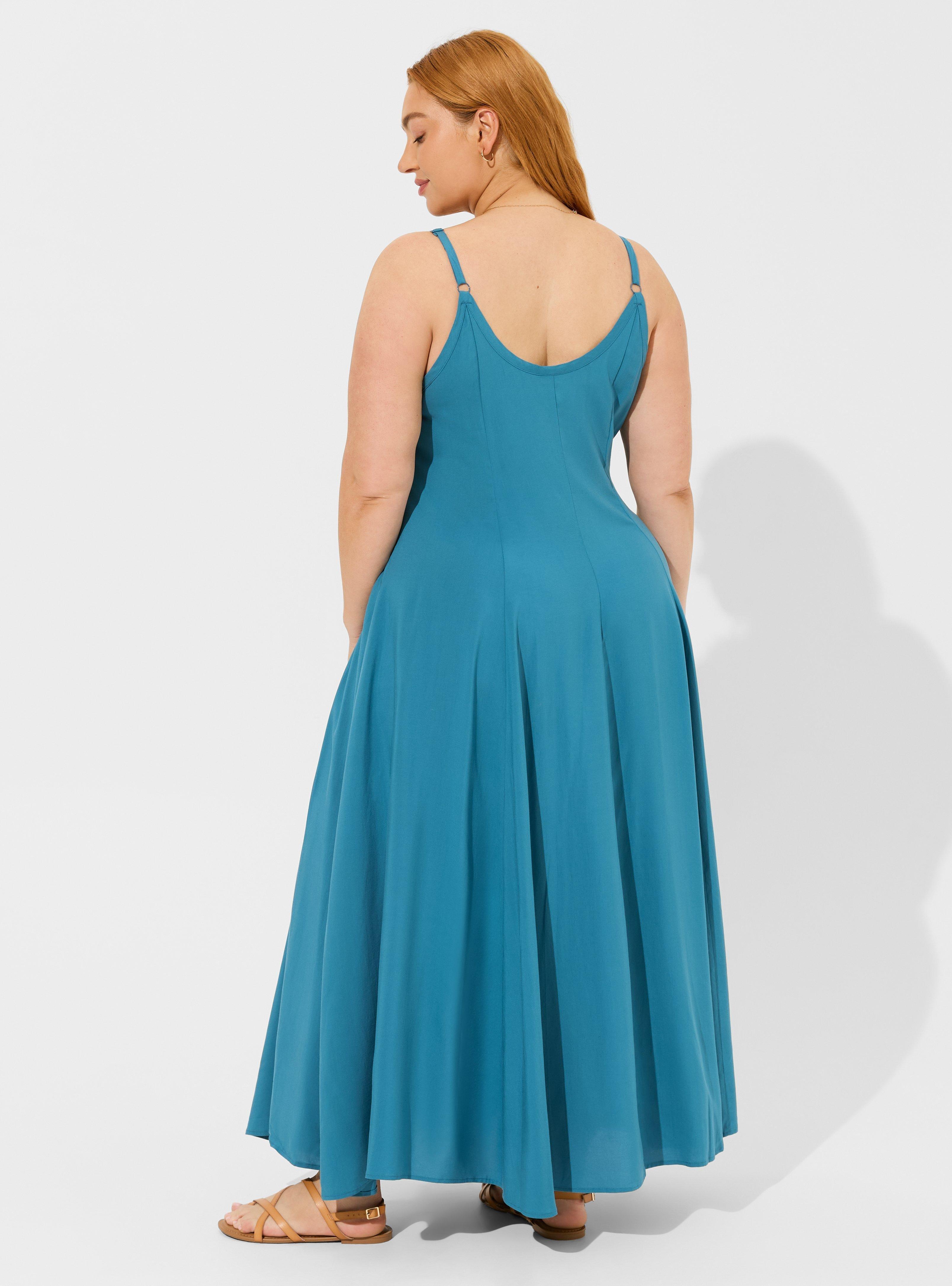 Maxi Challis Trapeze Dress