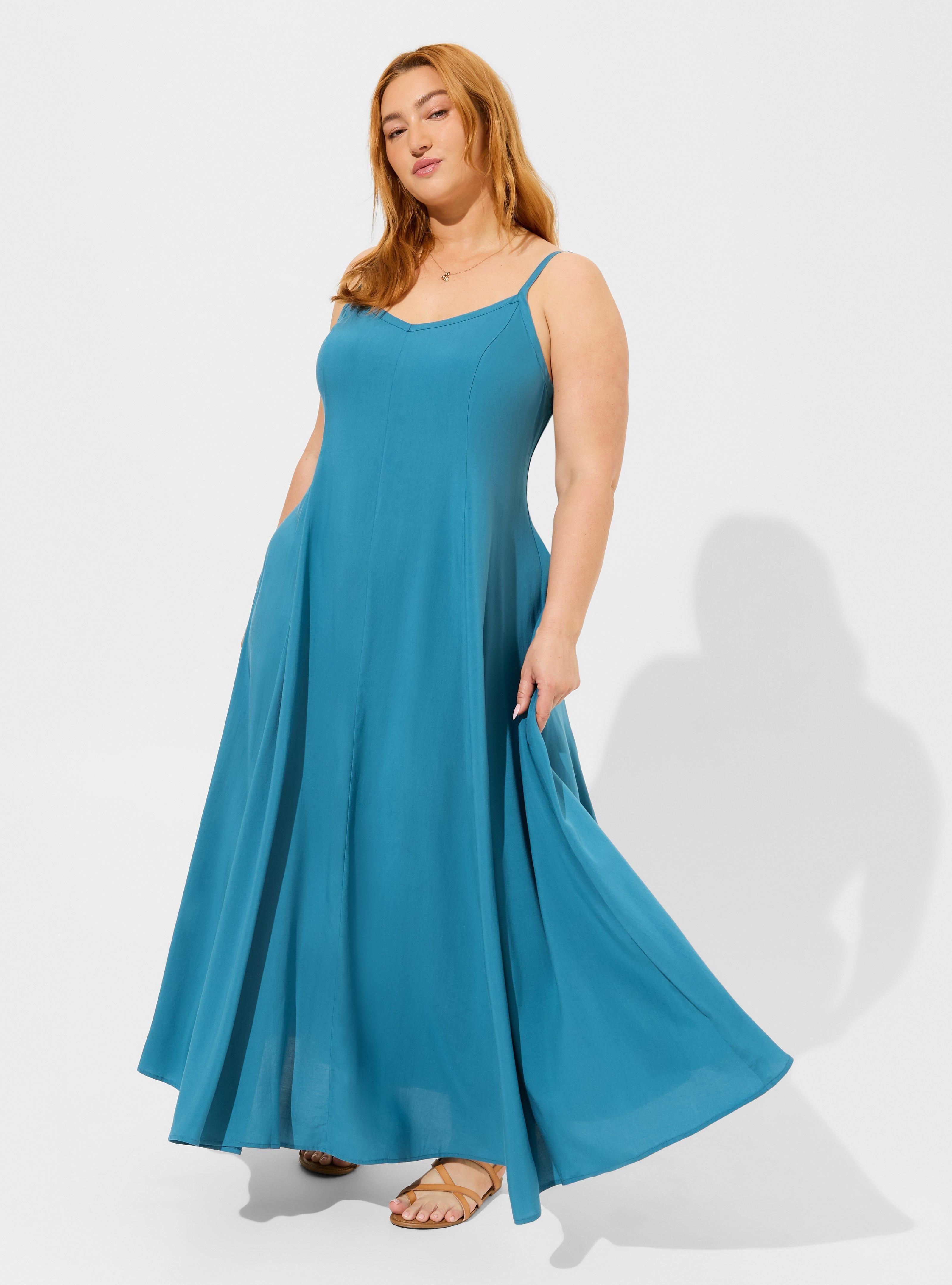 Maxi Challis Trapeze Dress