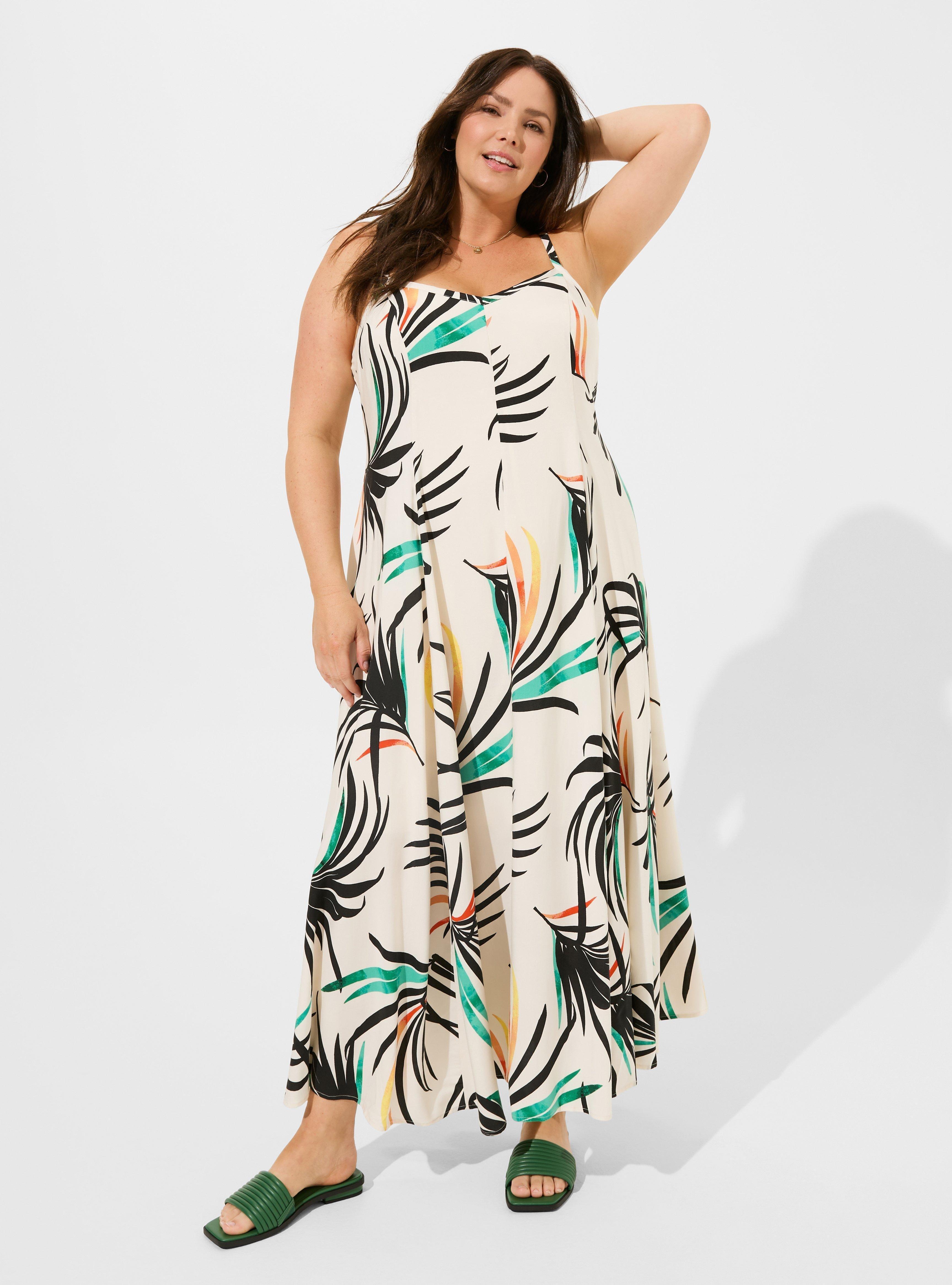 Maxi Challis Trapeze Dress