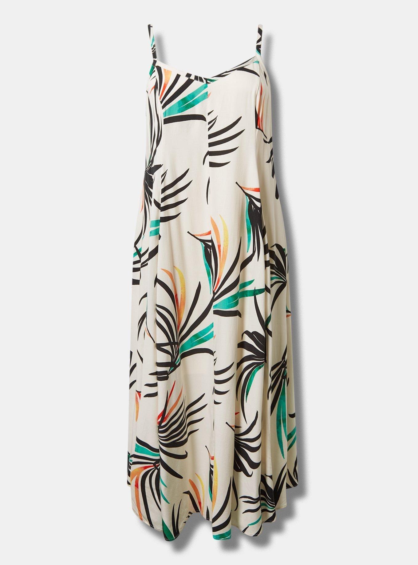 Maxi Challis Trapeze Dress