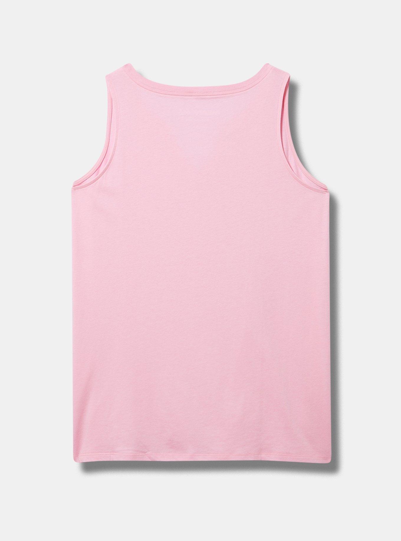 Mean Girls Classic Fit Cotton Notch Tank , PINK, alternate