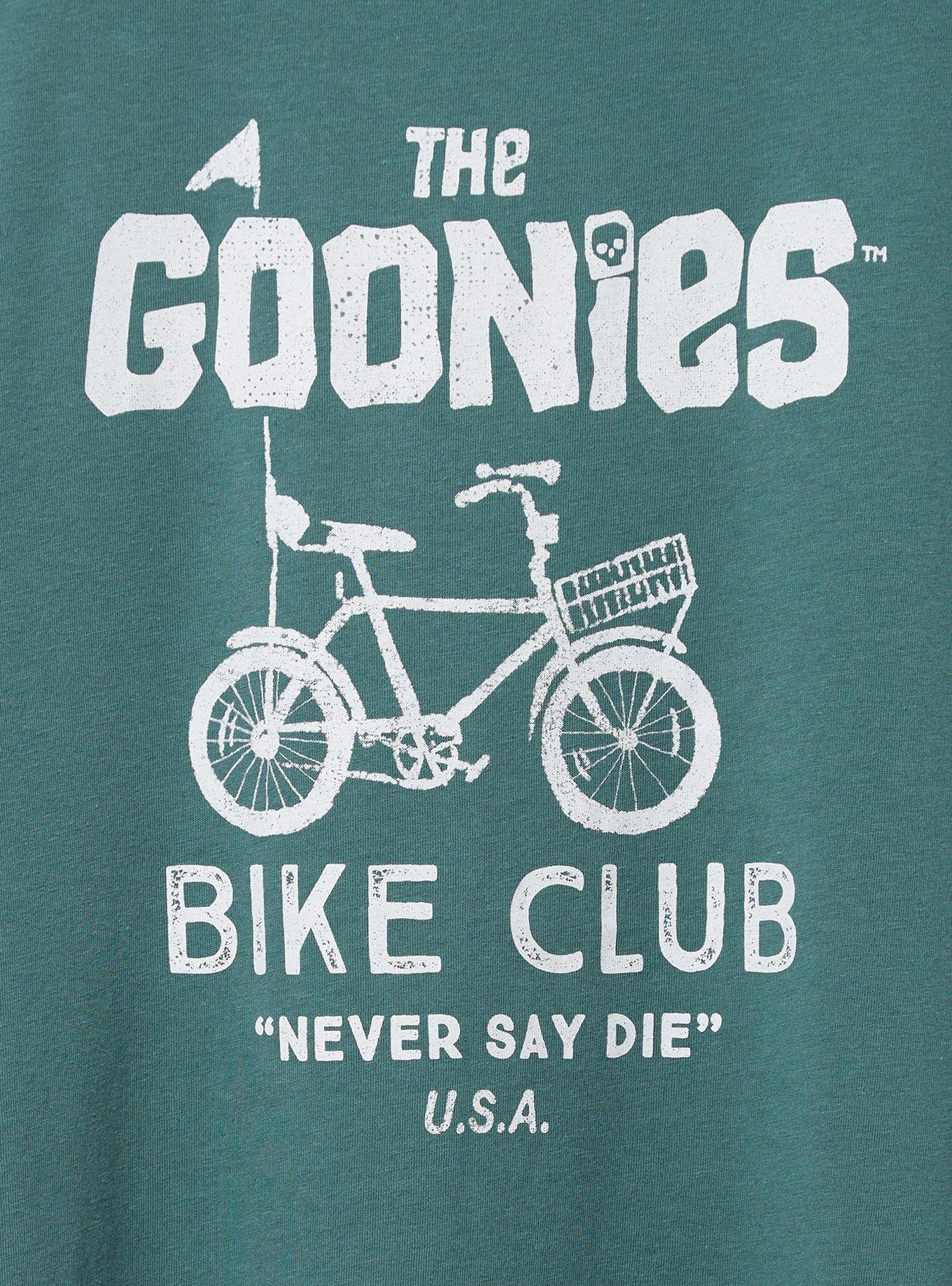 The Goonies Bike Club Classic Fit Cotton Crew Tank, BLUE, alternate