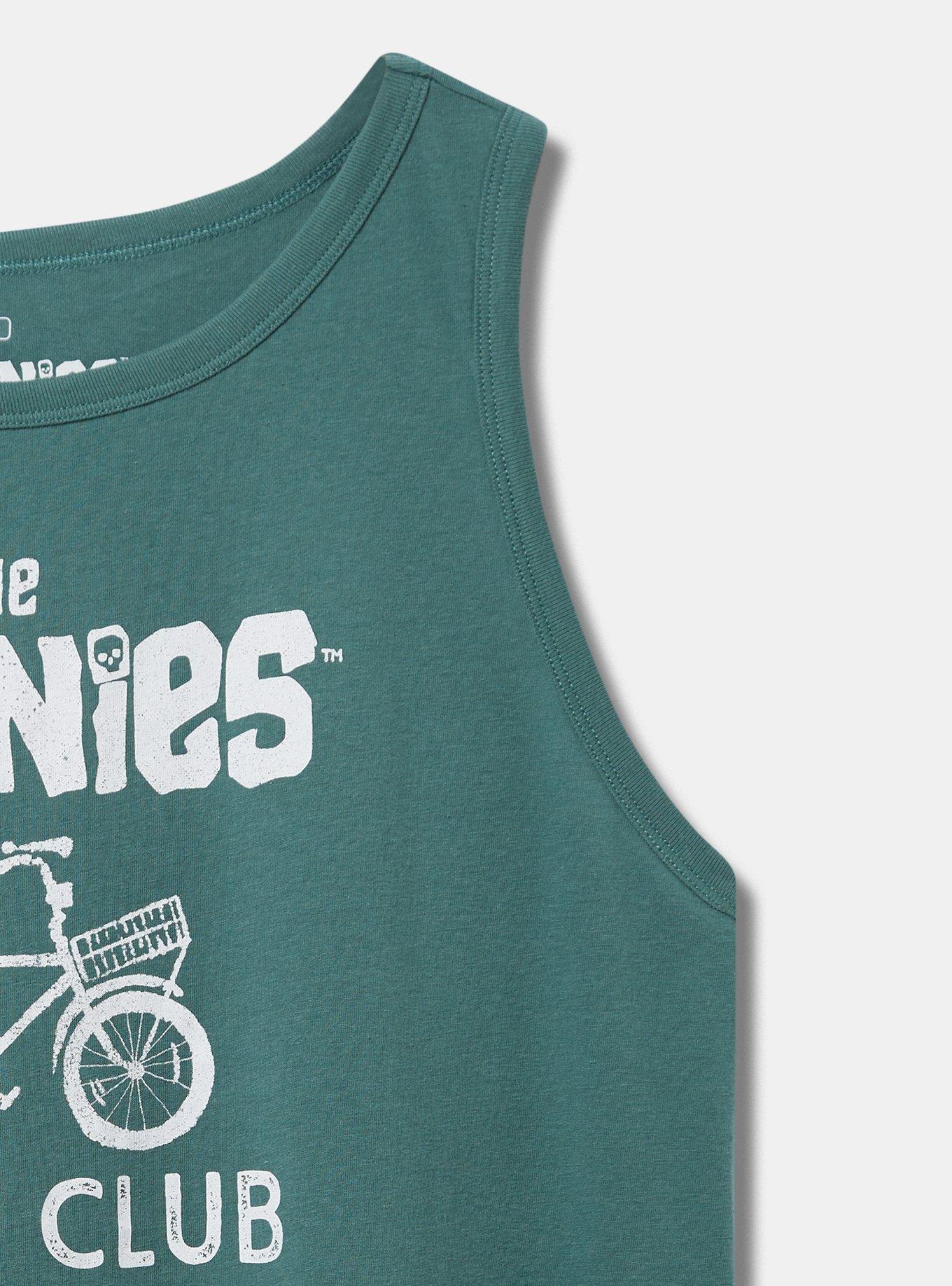 The Goonies Bike Club Classic Fit Cotton Crew Tank, BLUE, alternate