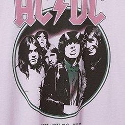 ACDC Highway Classic Fit Cotton Crew Tee, ORCHID BLOOM, swatch