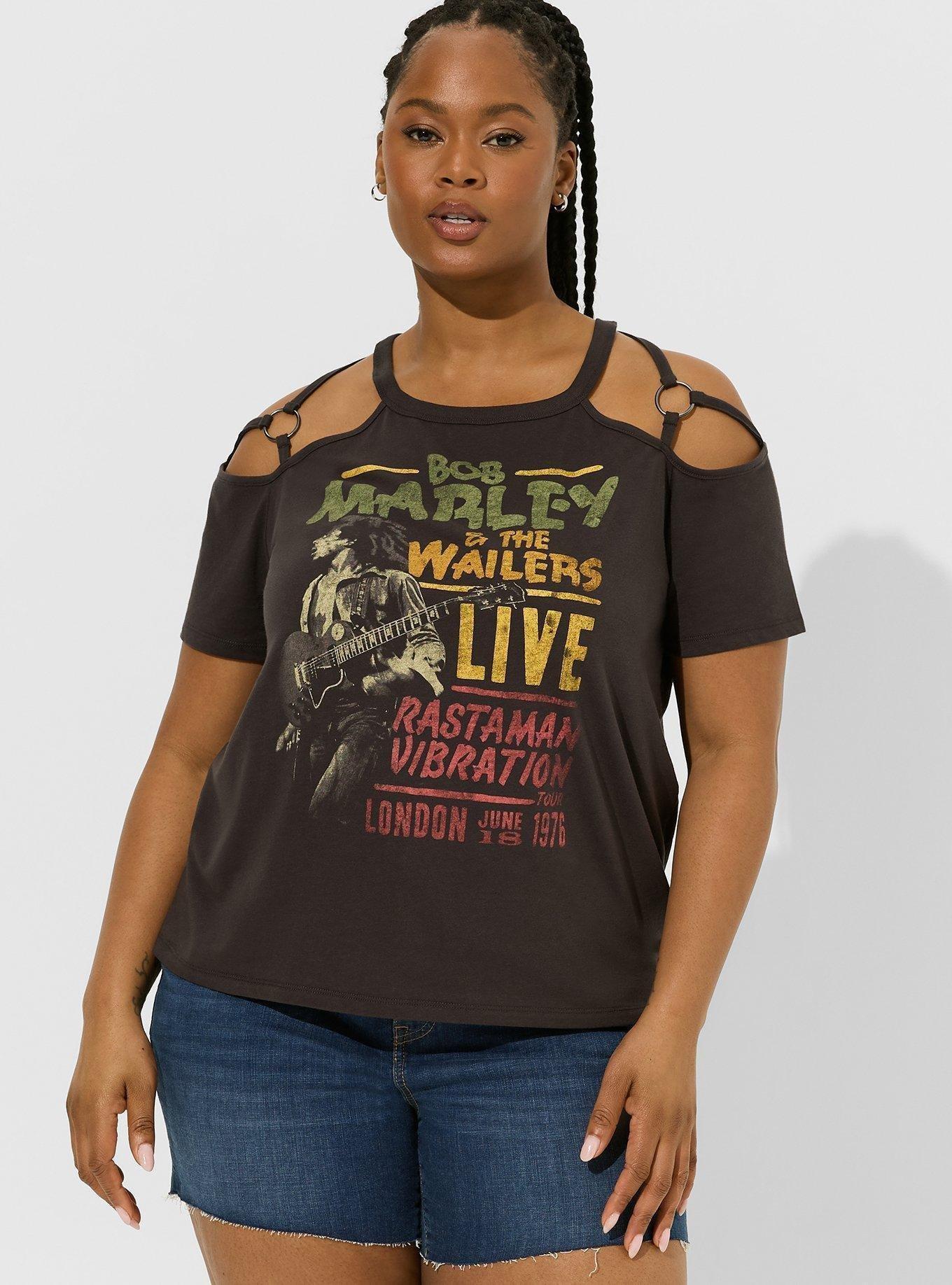 Bob Marley Classic Fit Cotton O-Ring Tee