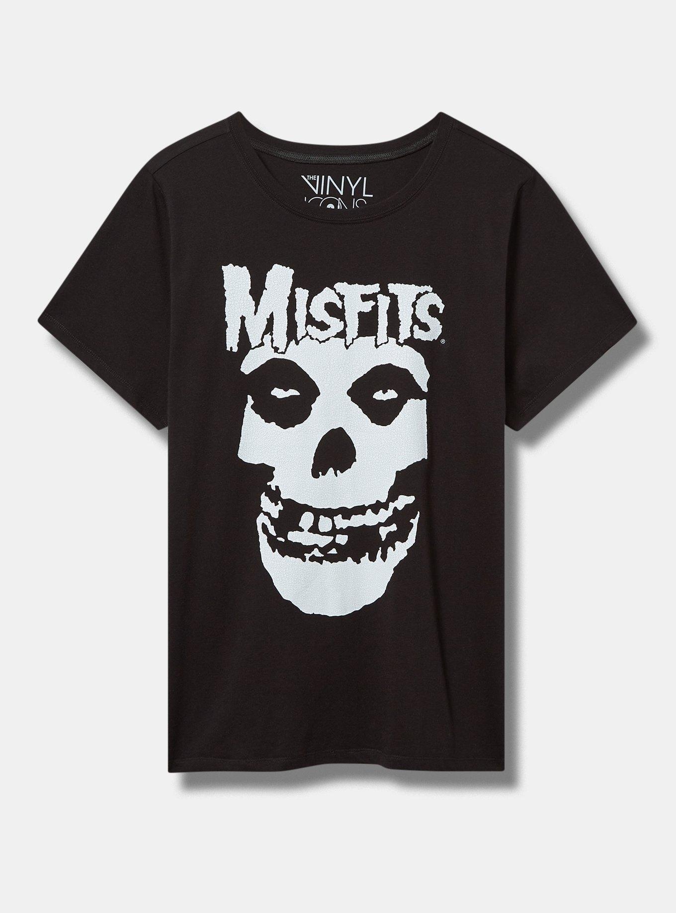 Misfits Classic Fit Cotton Crew Tee