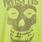Misfits Classic Fit Cotton Crew Tee, LIGHT GREEN, swatch