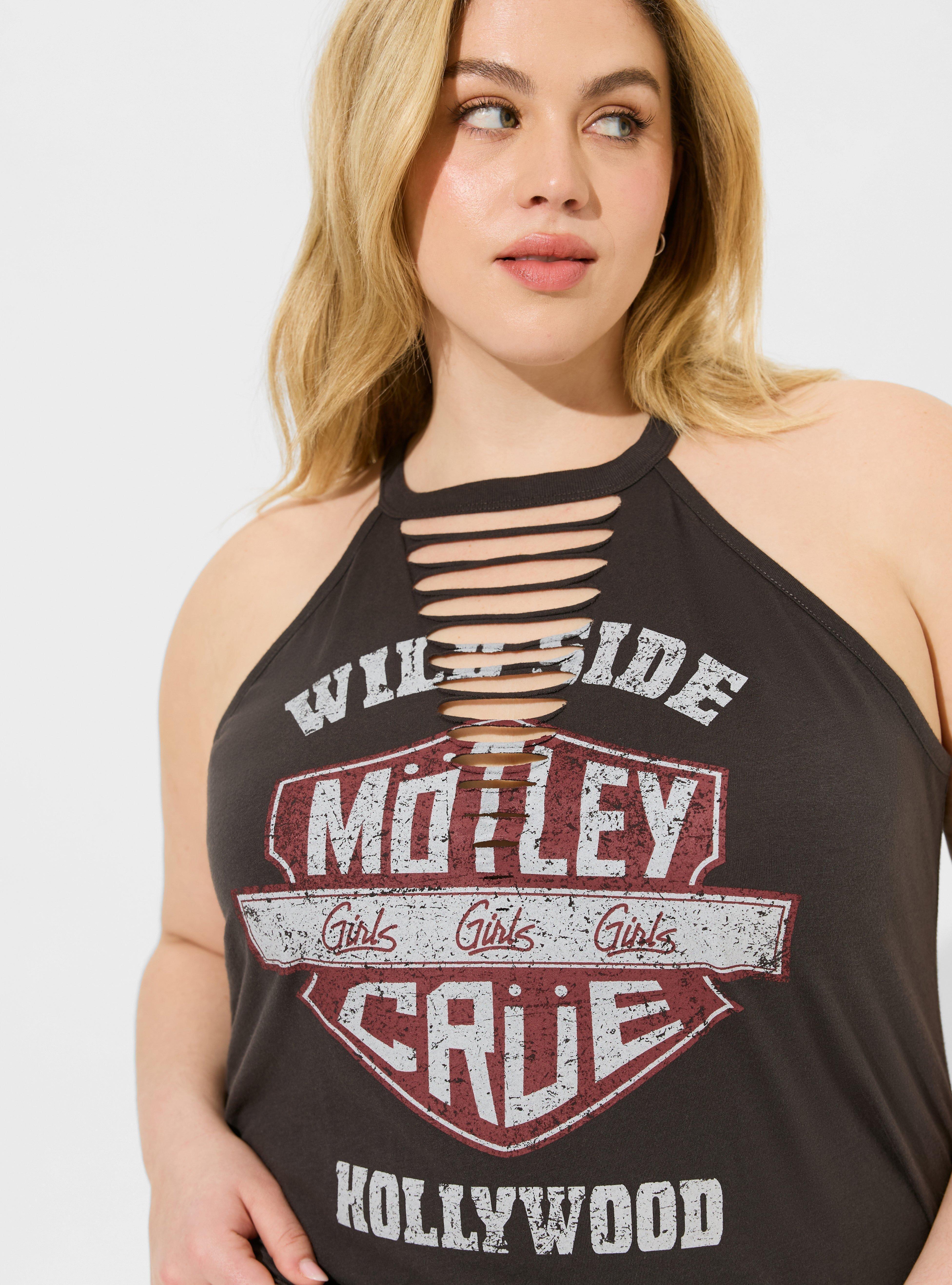 Motley Crue Cotton Slash Tank, PHANTOM, alternate