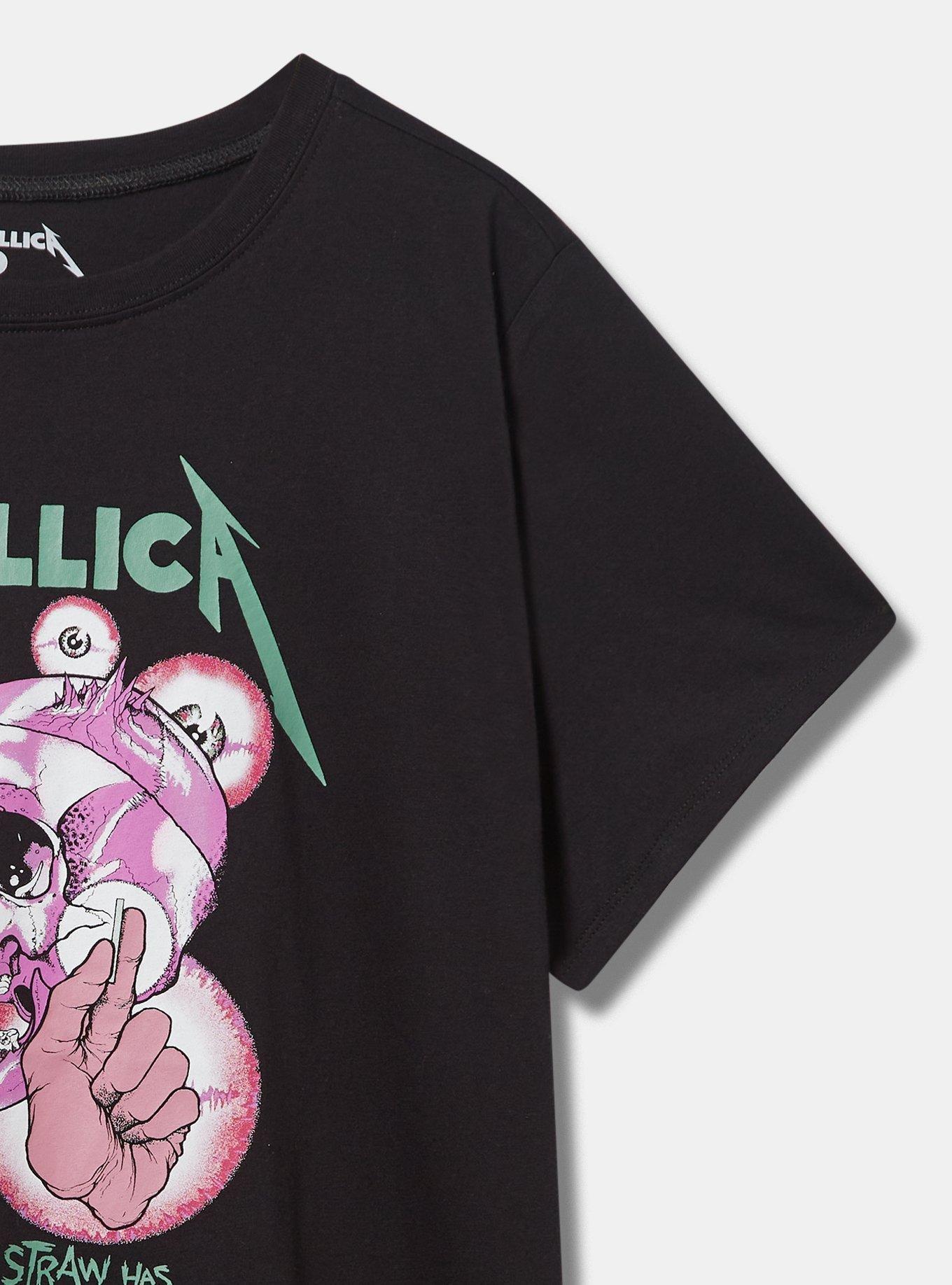 Metallica Skull Classic Fit Cotton Crew Tee