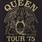 Queen Tour Classic Fit Cotton Crew Tank, DEEP BLACK, swatch