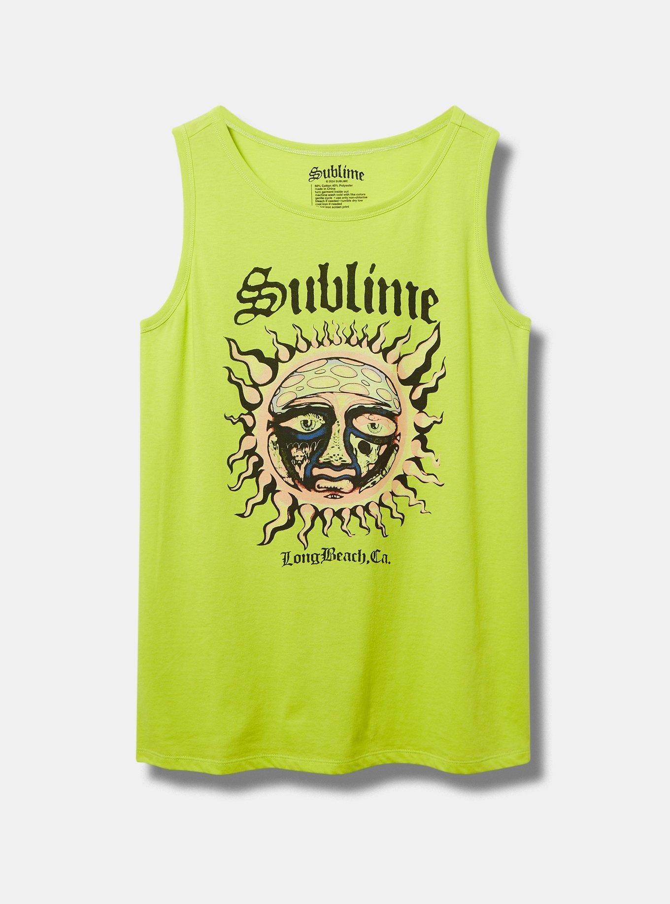 Sublime Classic Fit Cotton Crew Tank