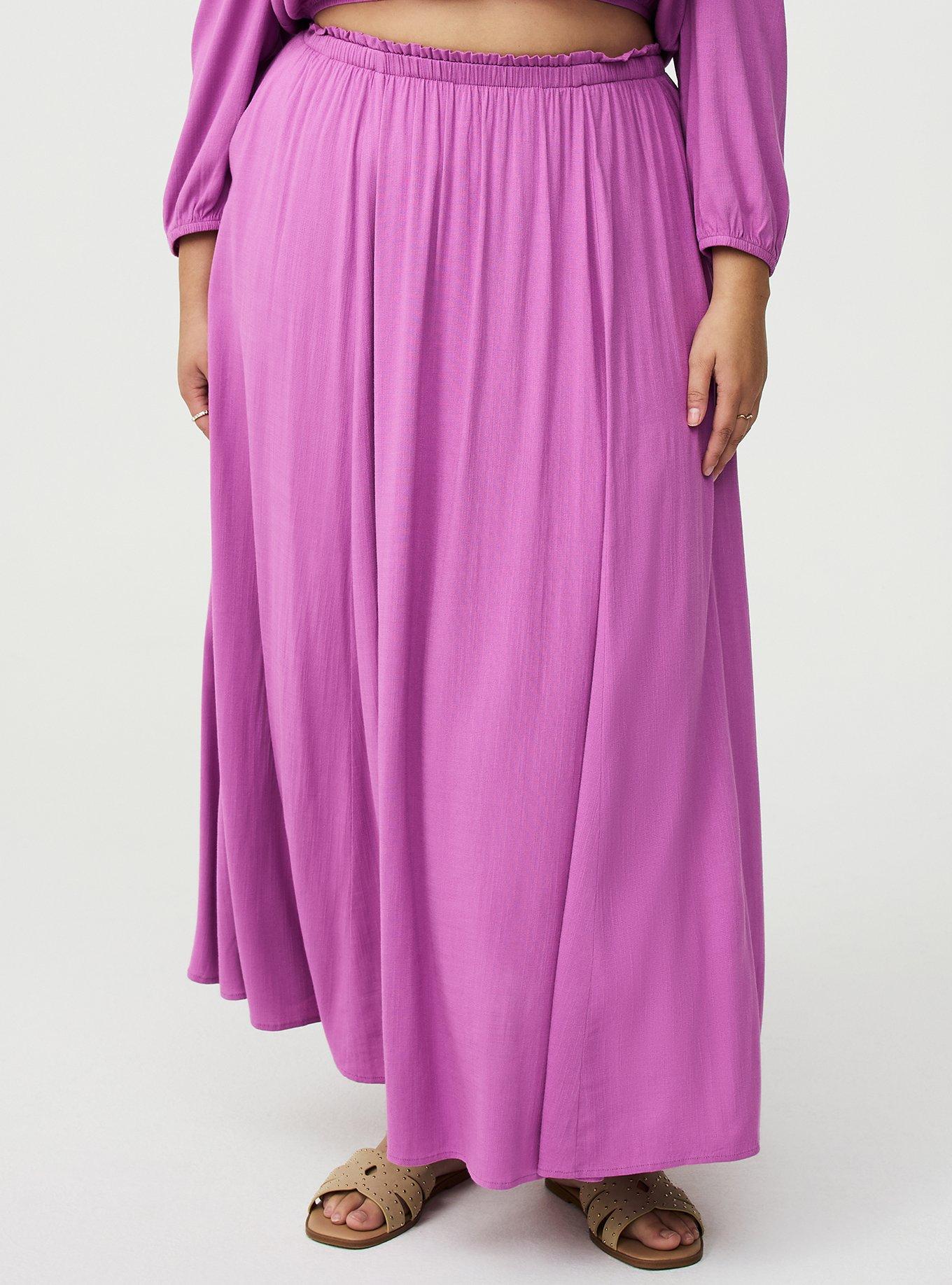 Off-Shoulder Maxi Skirt Set, LIATRIS, alternate