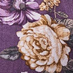 Off-Shoulder Maxi Skirt Set, BRENDA FLORAL PURPLE, swatch