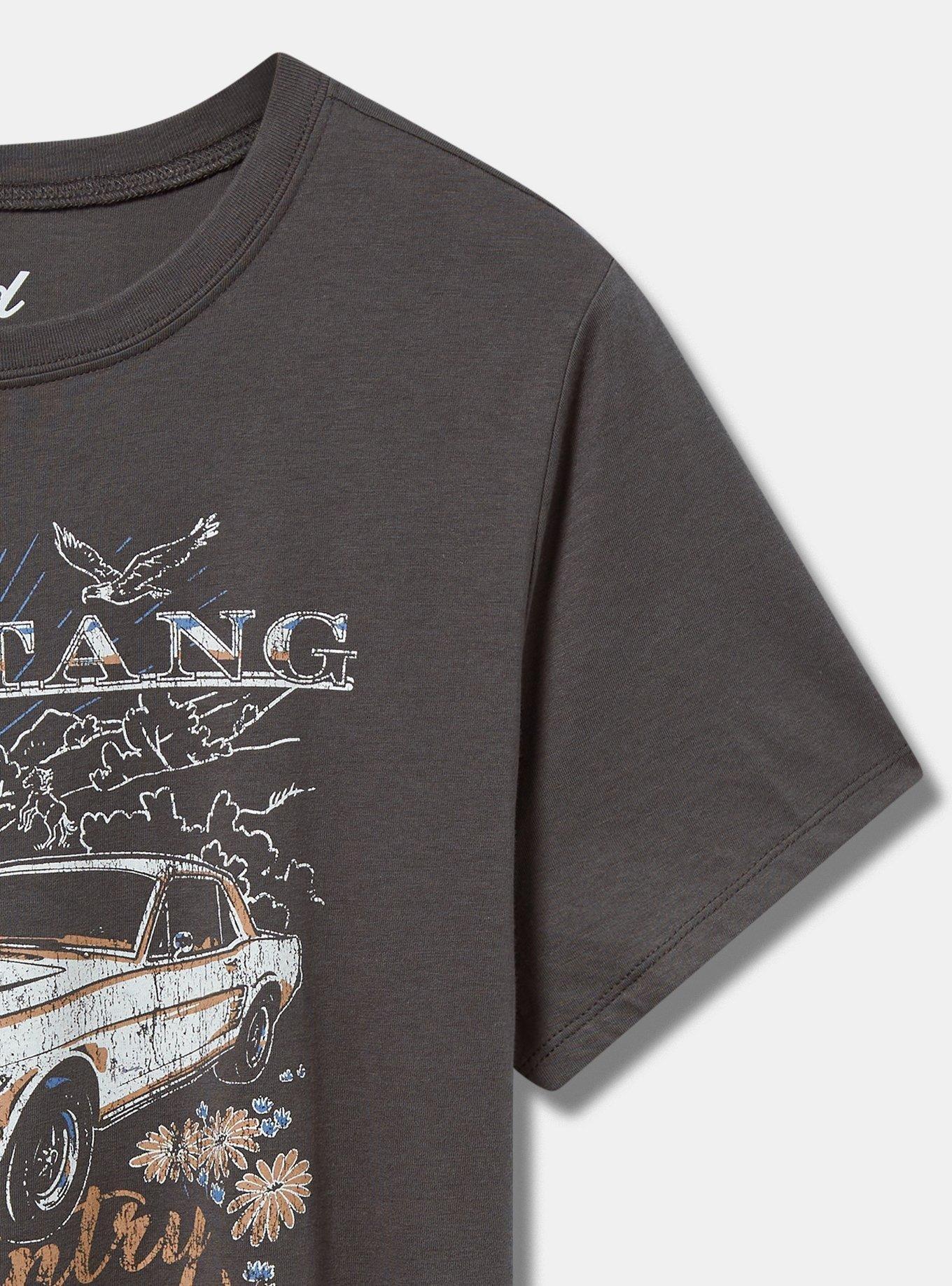 Mustang Classic Fit Cotton Crew Tee