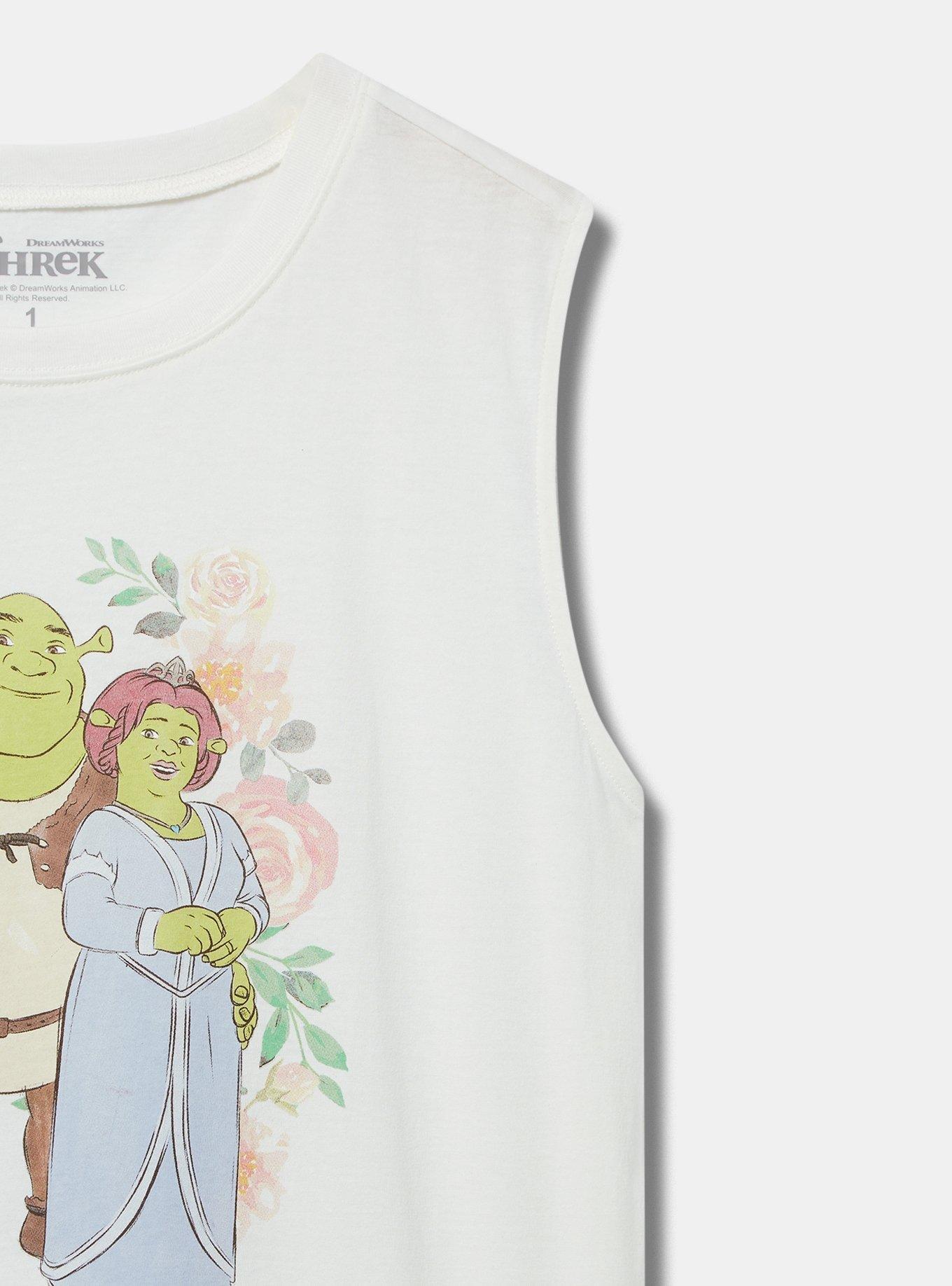 Shrek Relaxed Fit Cotton Crew Tank