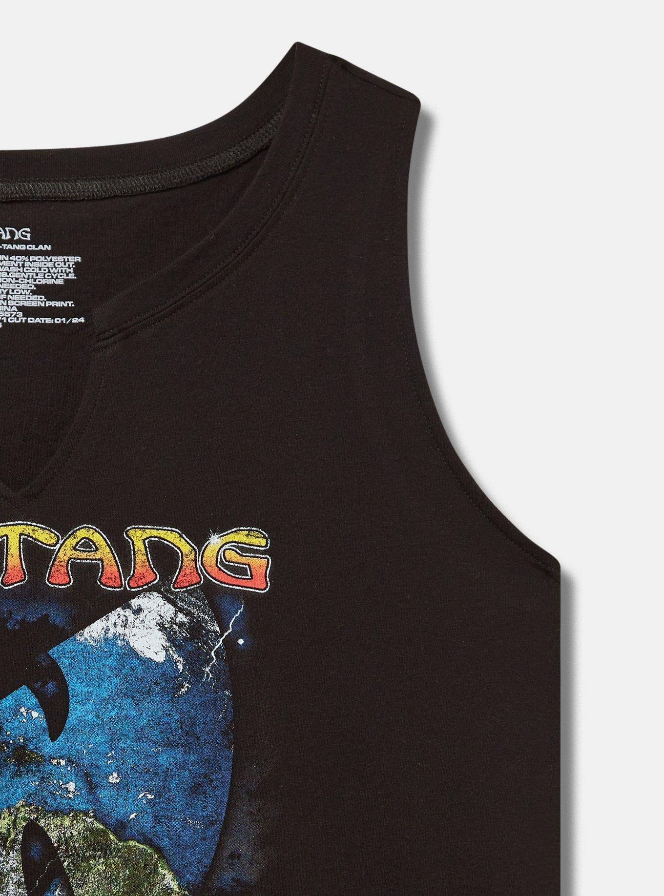 Wutang Clan Classic Fit Cotton Notch Neck Tank