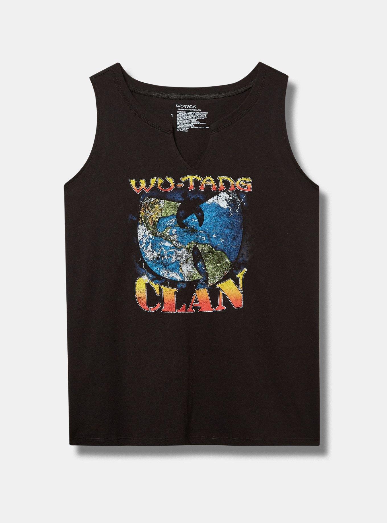 Wutang Clan Classic Fit Cotton Notch Neck Tank