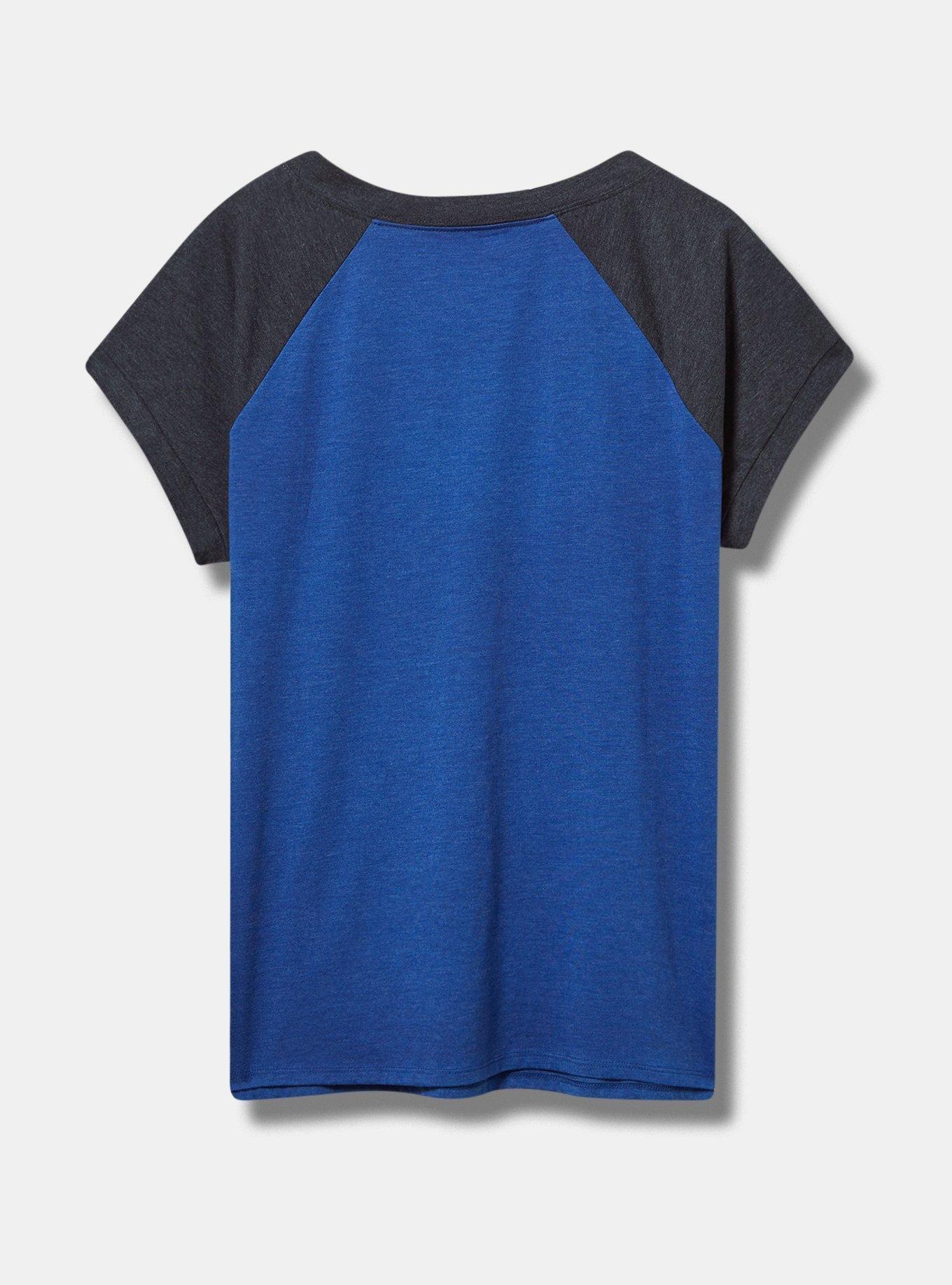 MLB Toronto Blue Jays Classic Fit Raglan V-Neck