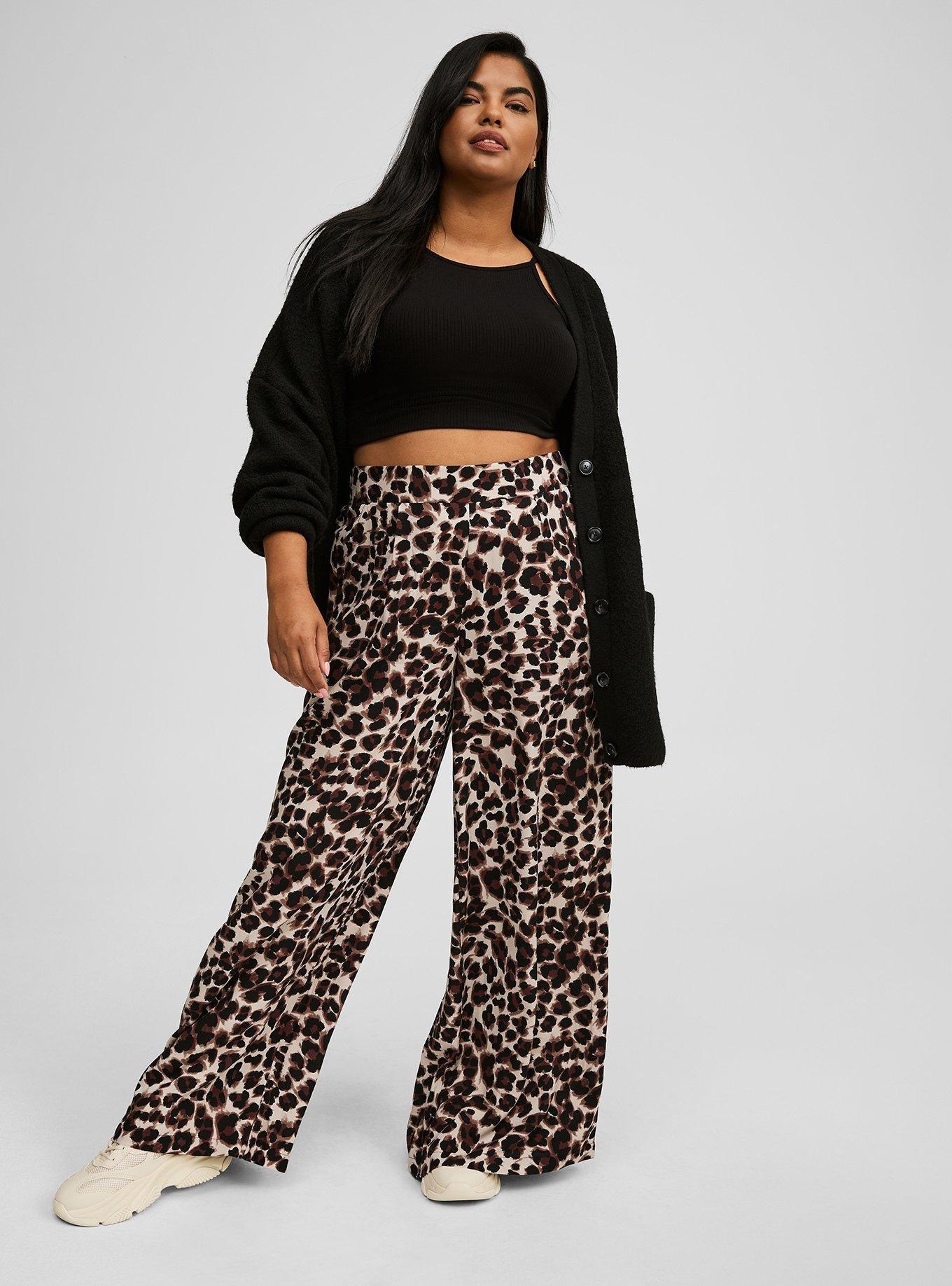 Plus Size - High-Rise Pull-On Wide-Leg Pant - Torrid
