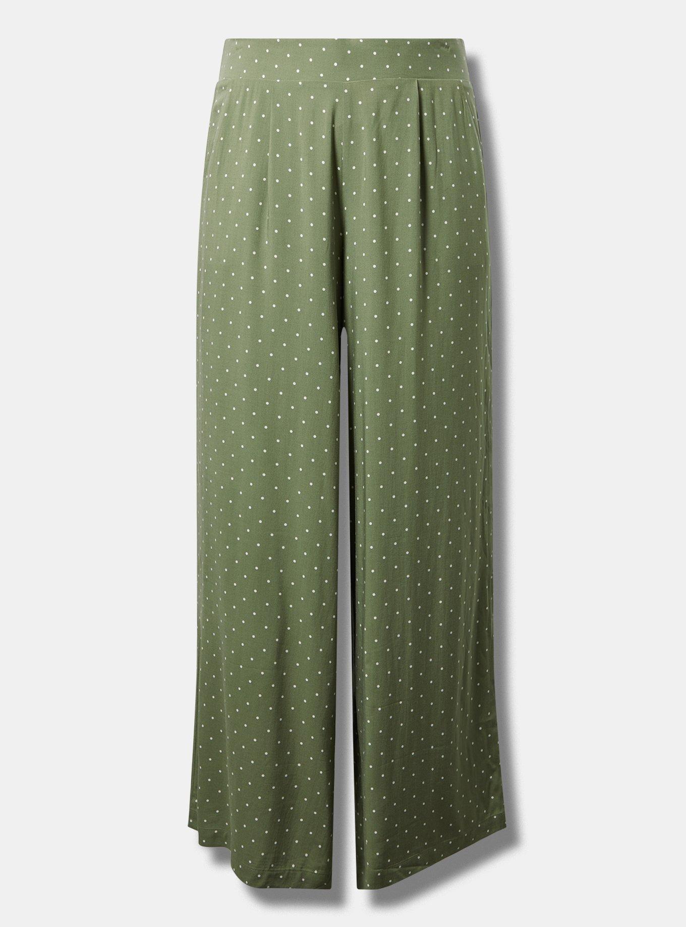 Pull-On Wide Leg Pant